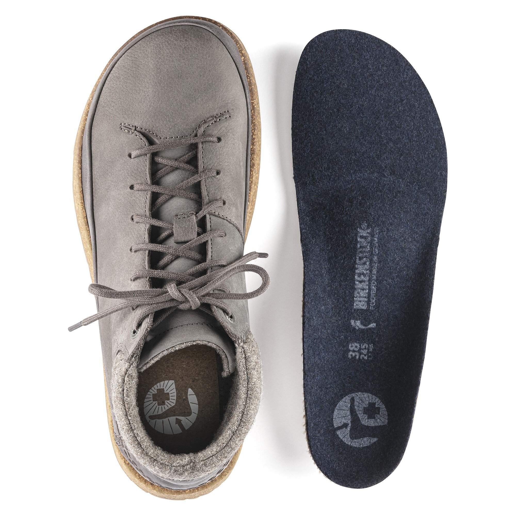 Honnef High Oiled Nubuck Leather Gray Taupe | BIRKENSTOCK Honnef High Oiled Nubuck Leather Gray Taupe | BIRKENSTOCK