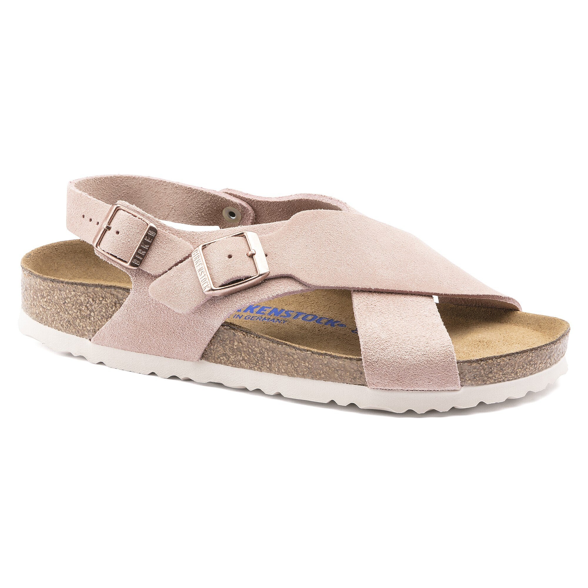 birkenstock arizona soft footbed light rose