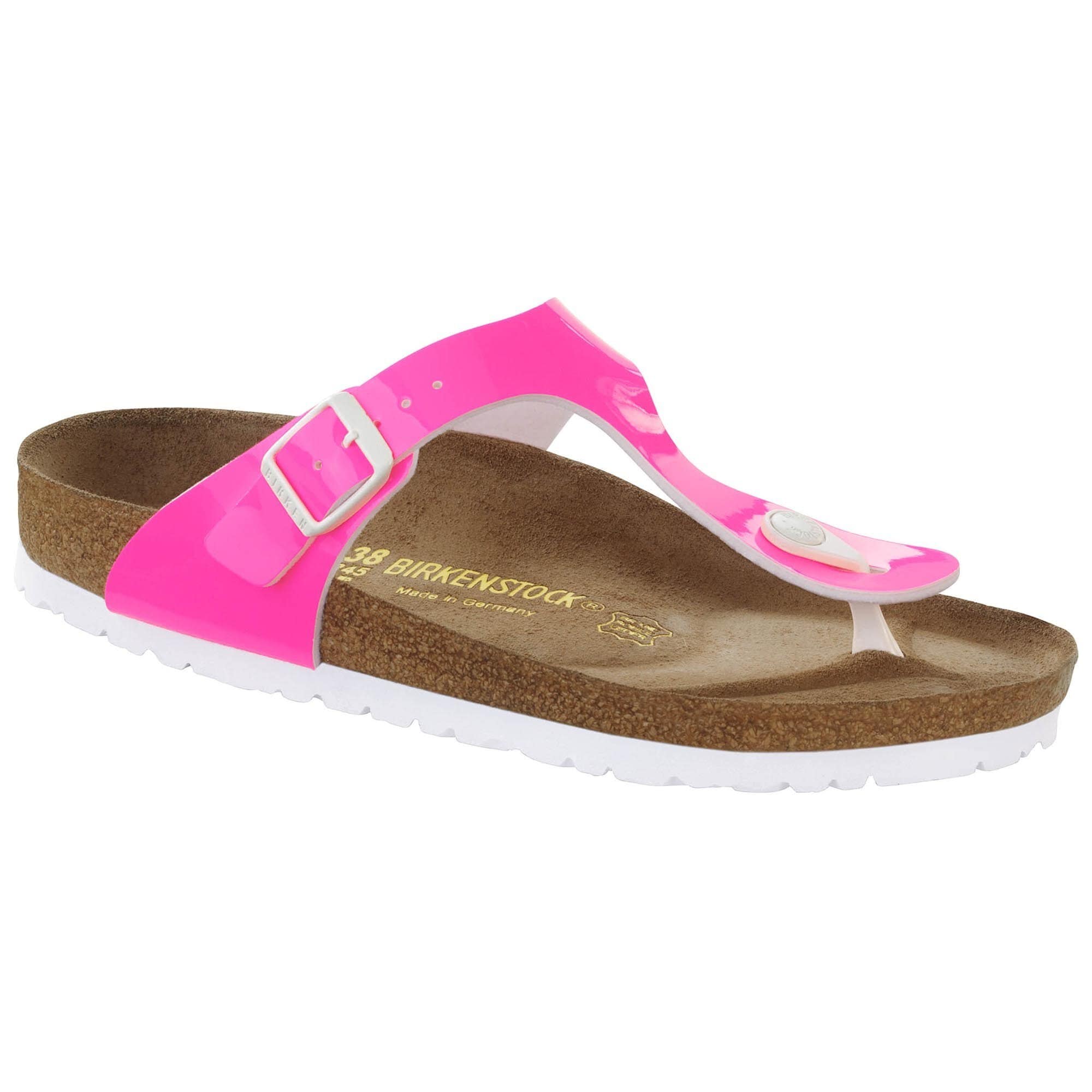 Birko-Flor Patent Neon Pink Patent BIRKENSTOCK