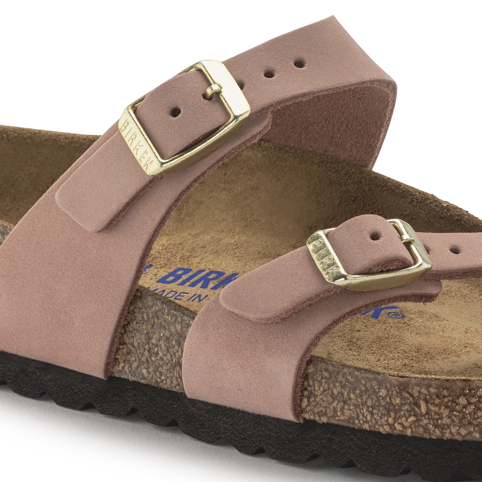 Soft Footbed Nubuck Leather Old Rose | BIRKENSTOCK