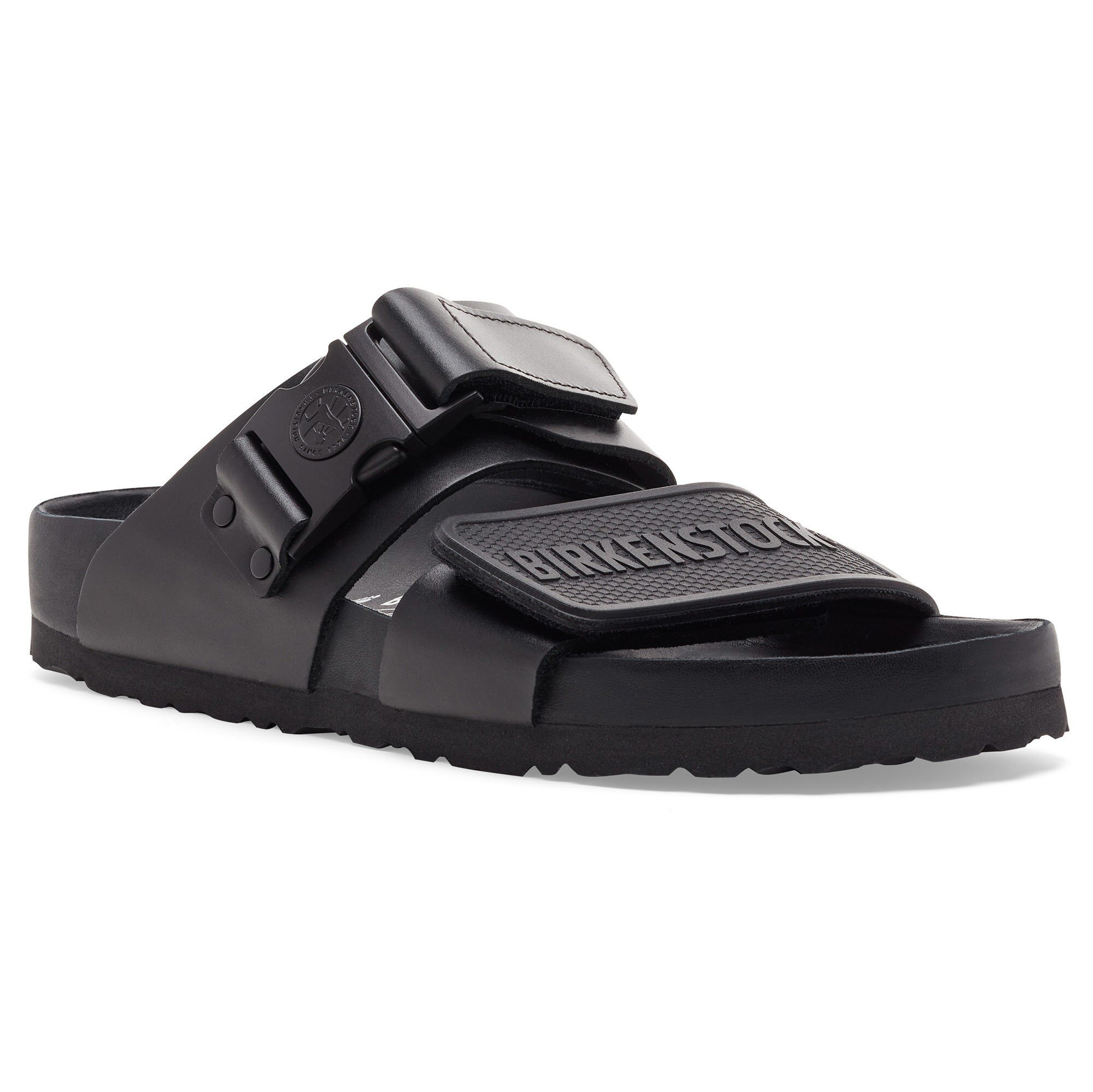 Decoderen klep Portiek Rotterdam Leather Black | BIRKENSTOCK