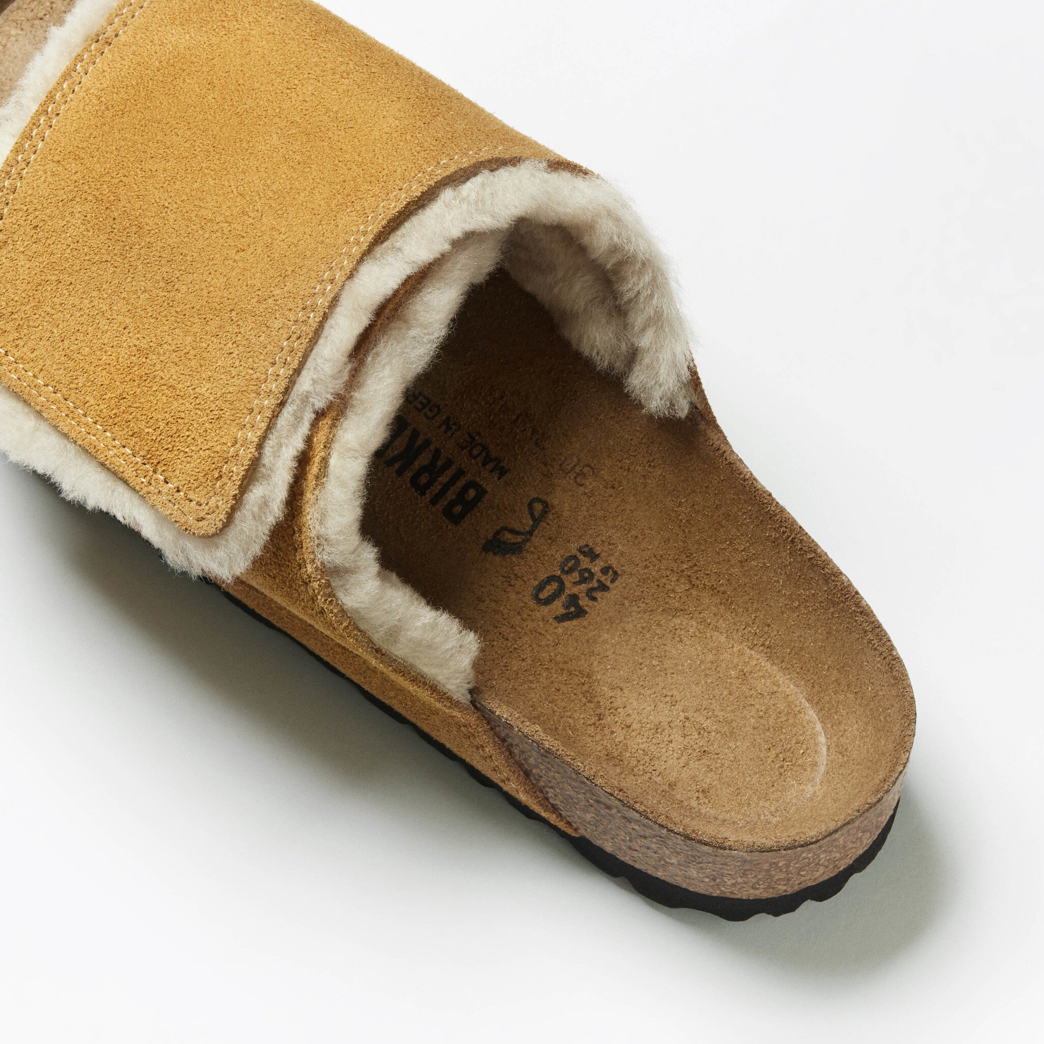 Stüssy Solana Suede Leather Caramel | BIRKENSTOCK