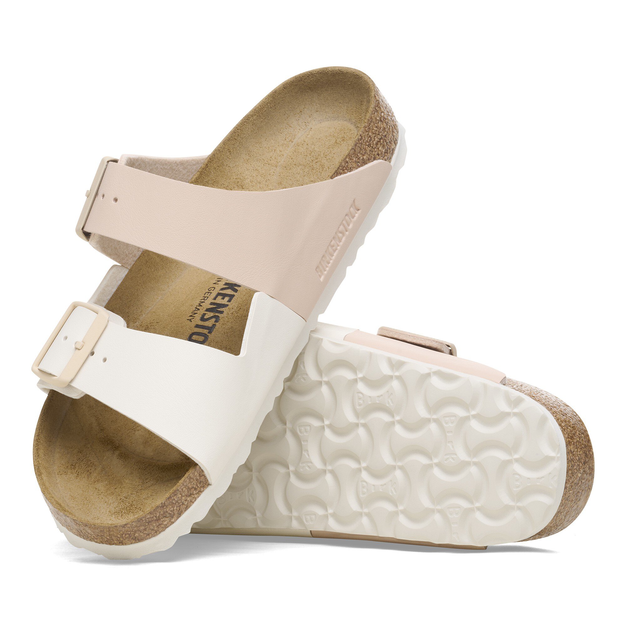 Arizona Split Birko-Flor Eggshell/New Beige | BIRKENSTOCK