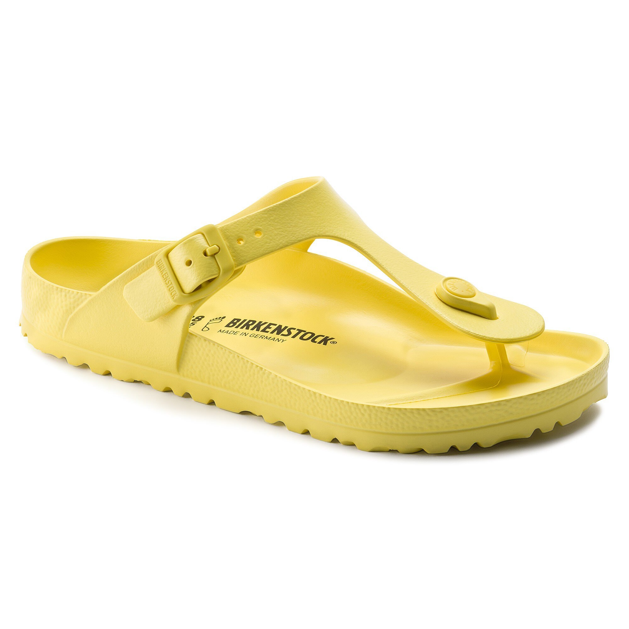 yellow eva birkenstocks