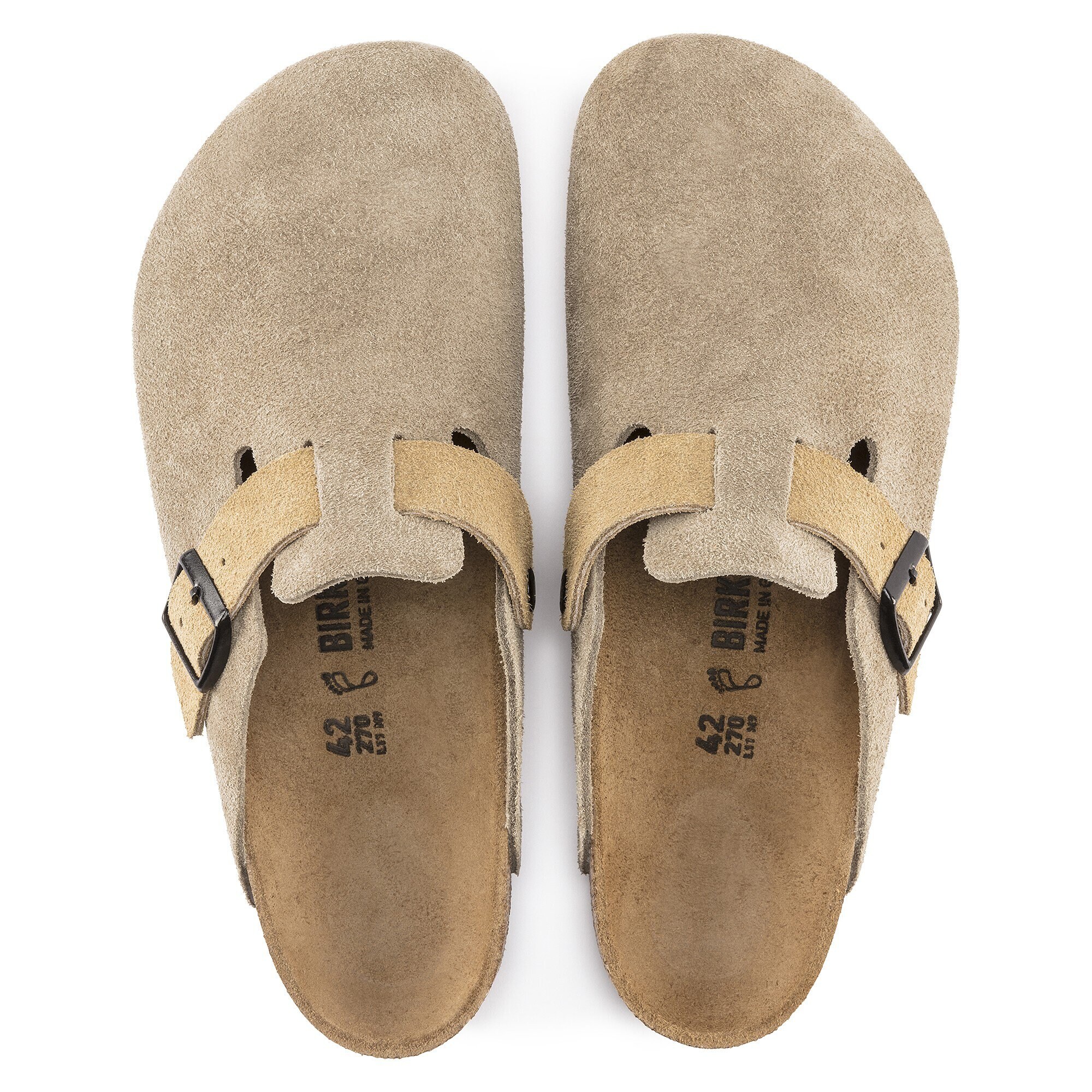 Boston / ボストン スエードレザー トープ/サンド | BIRKENSTOCK