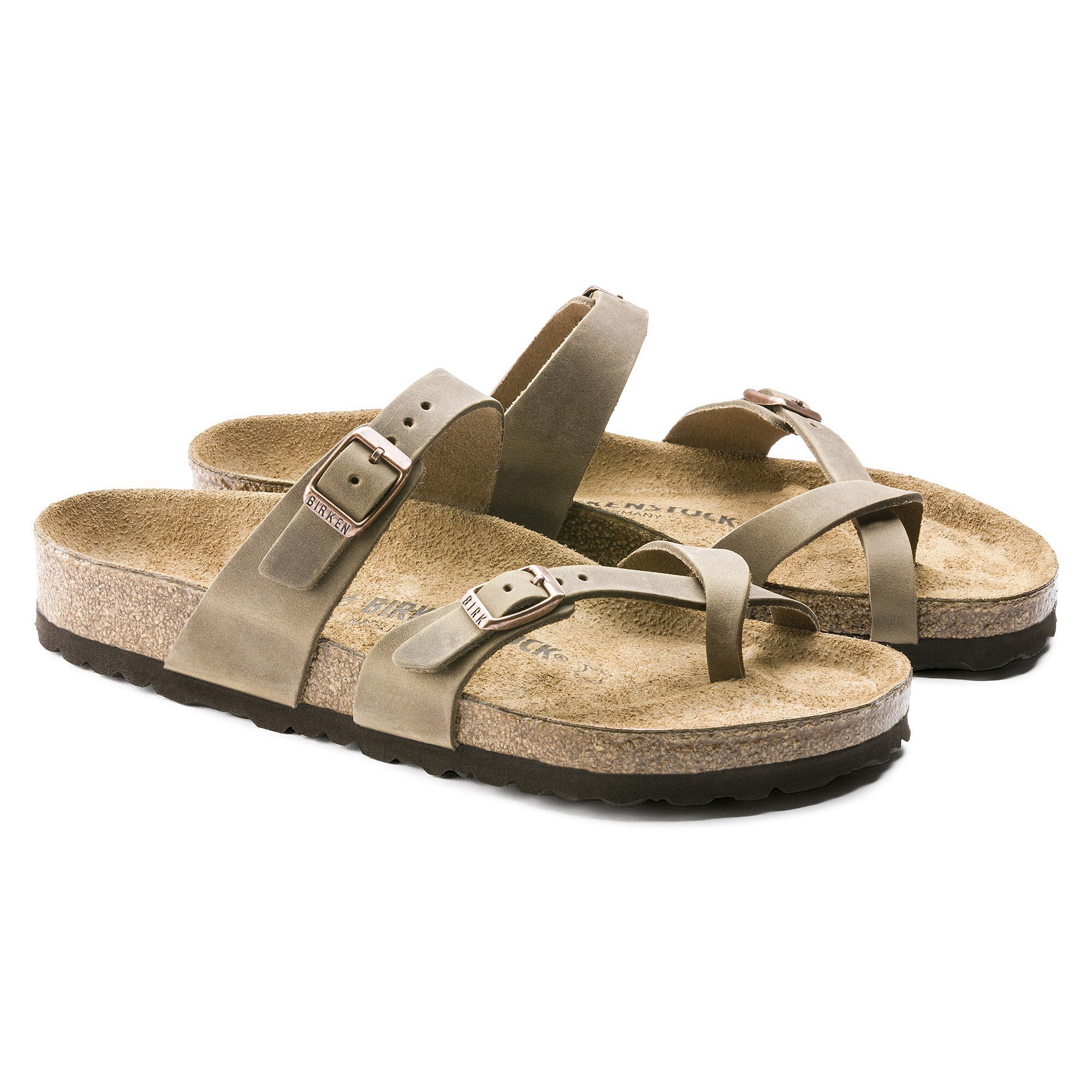 birkenstock women's mayari oiled leather sandal