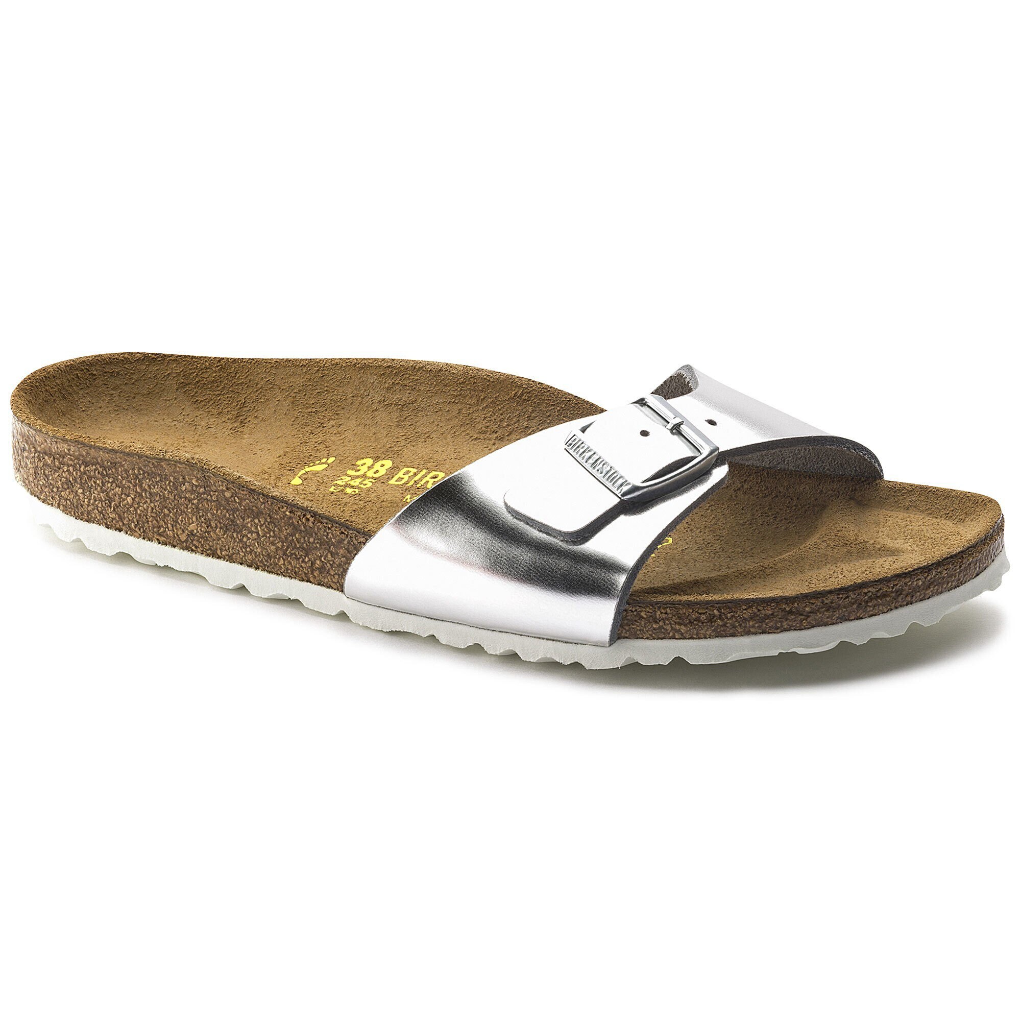 birkenstock madrid silver