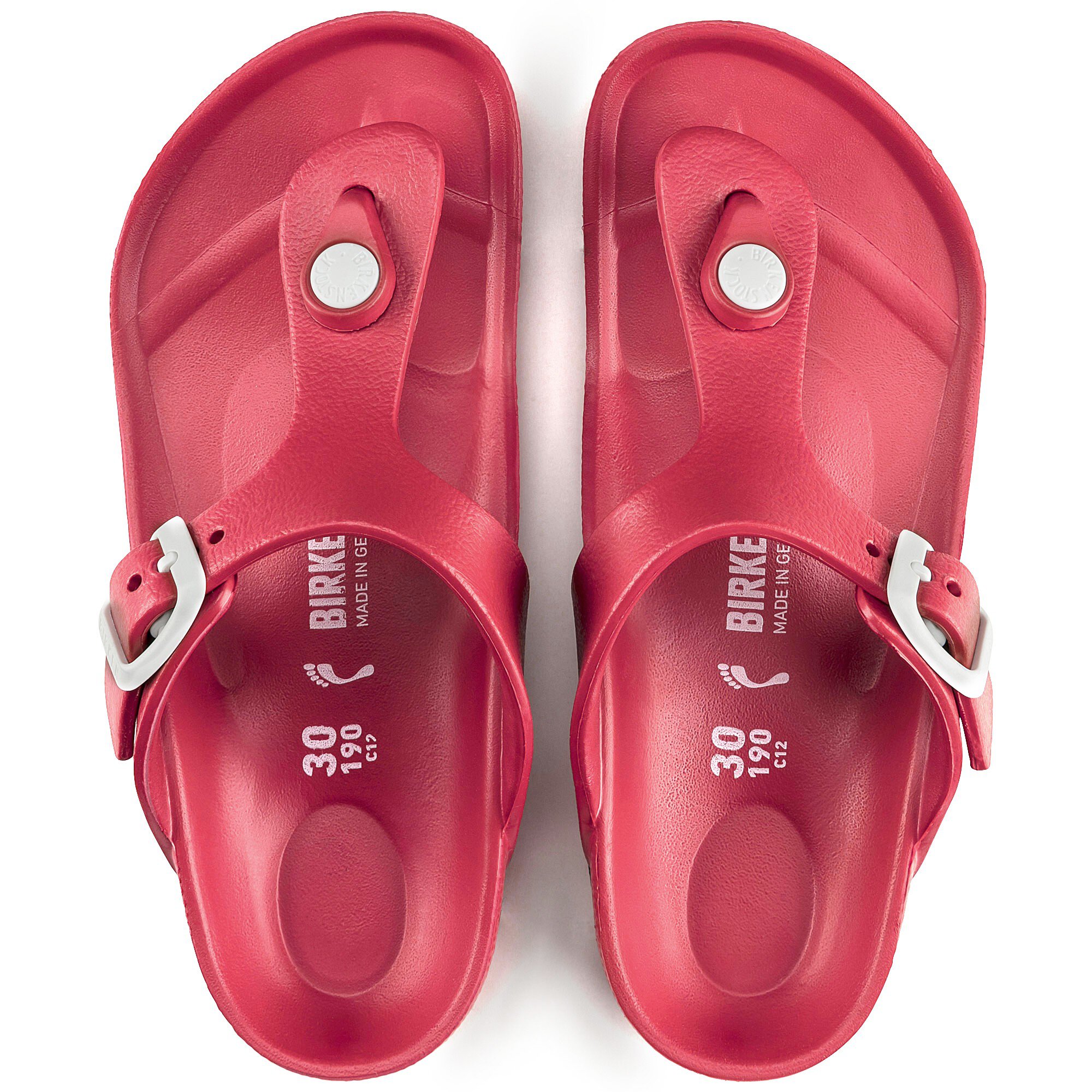 gizeh red birkenstock