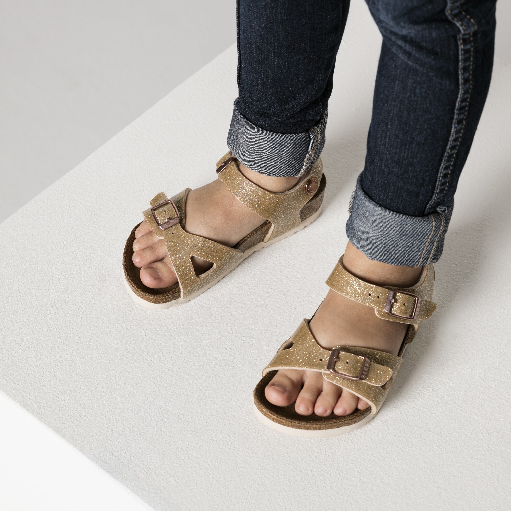 Namaak Bandiet verstoring Rio Kids Birko-Flor Magic Galaxy Gold | BIRKENSTOCK