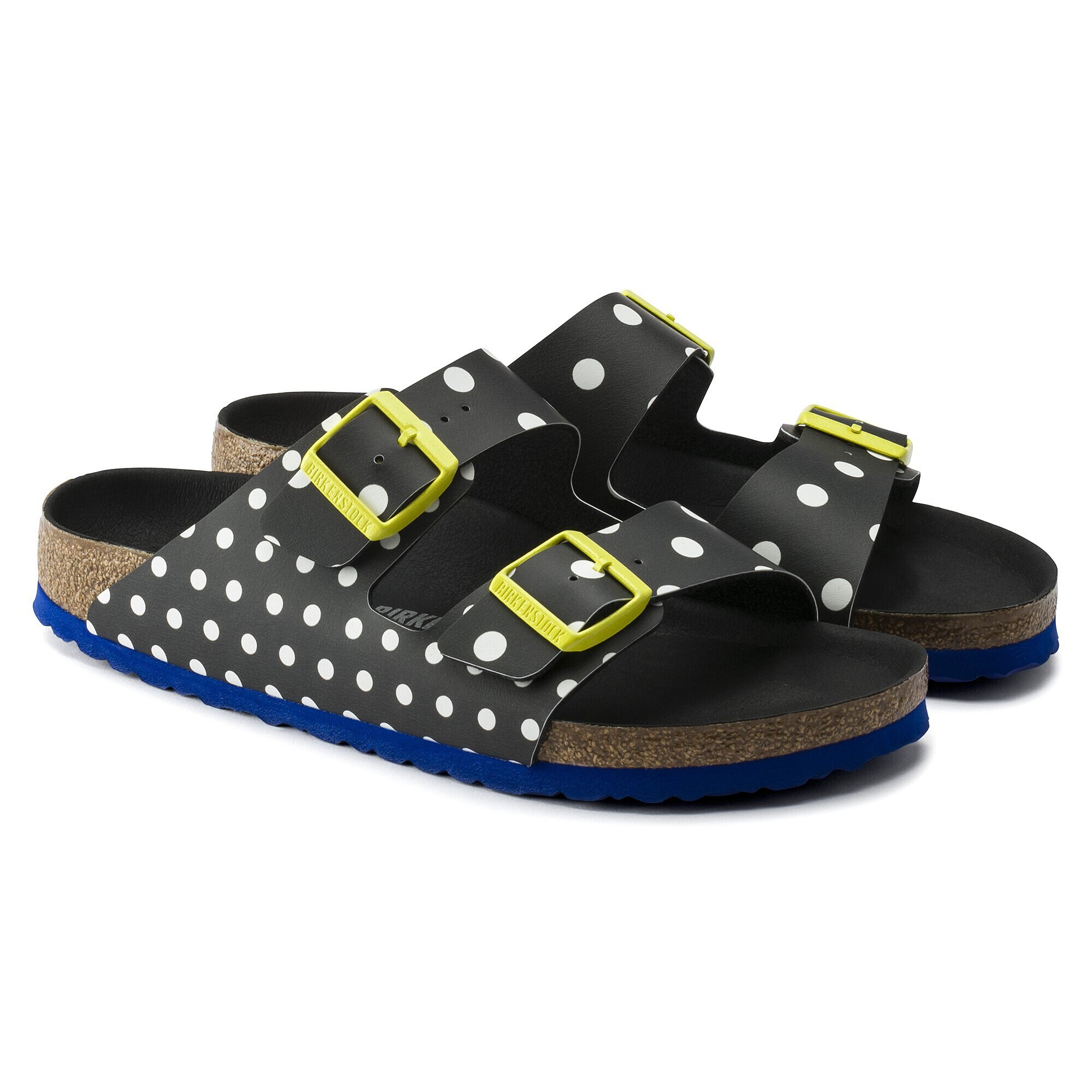 birkenstock arizona black and white