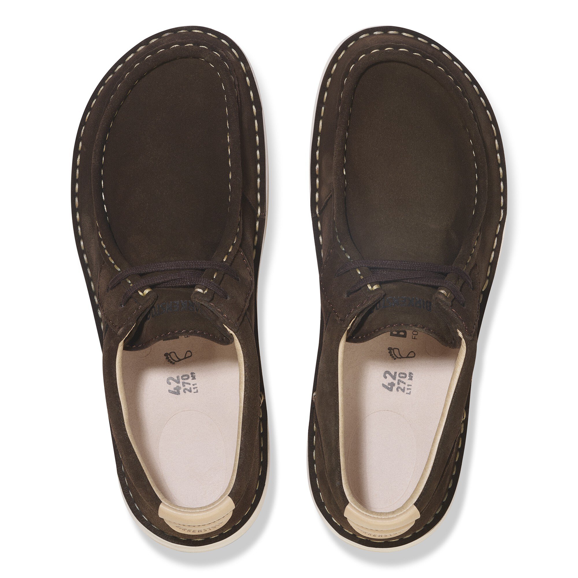 Pasadena Suede Leather Mocha | BIRKENSTOCK