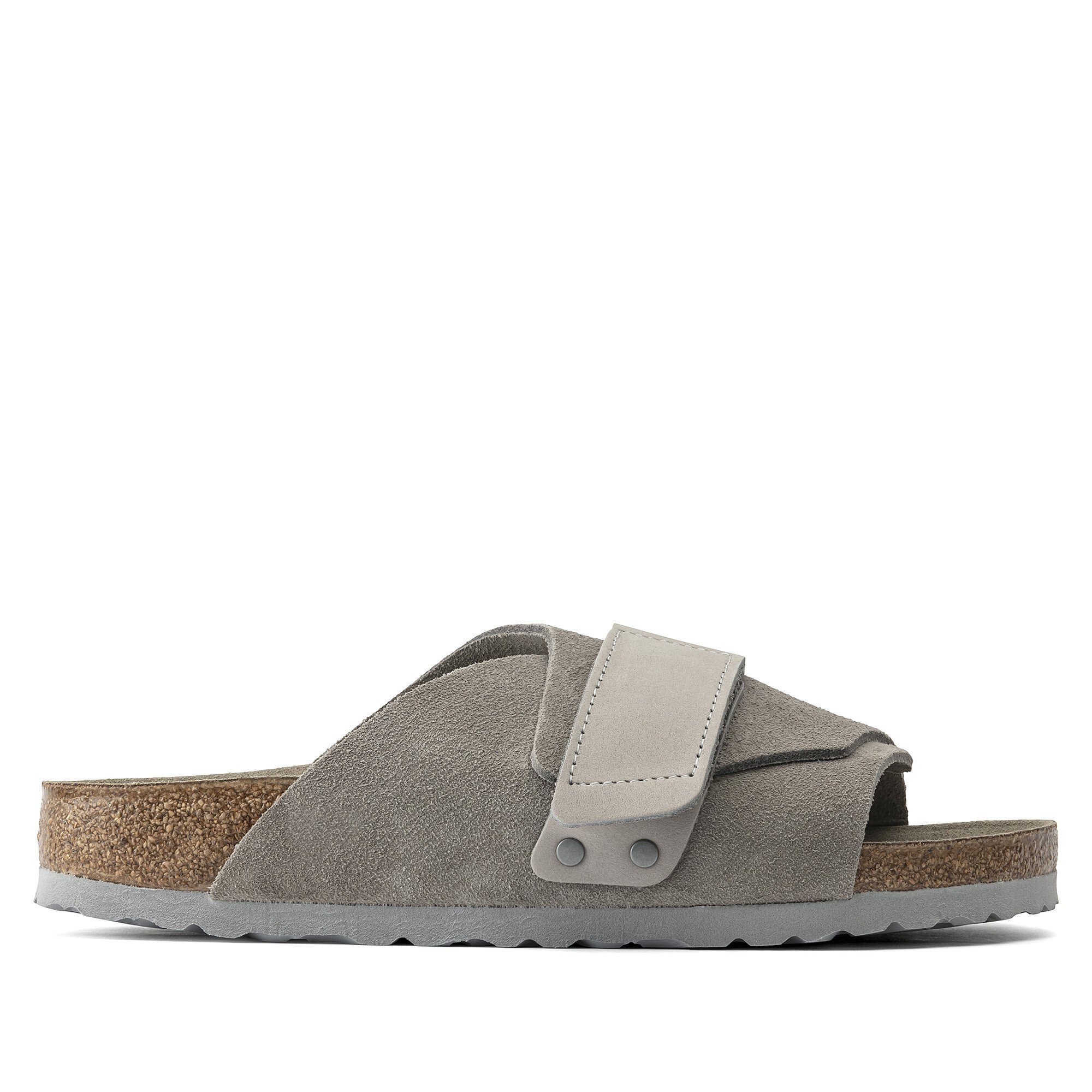 靴 BIRKENSTOCK / kyoto 36 Kyoto Nubuck-Suede Leather Stone Coin | BIRKENSTOCK