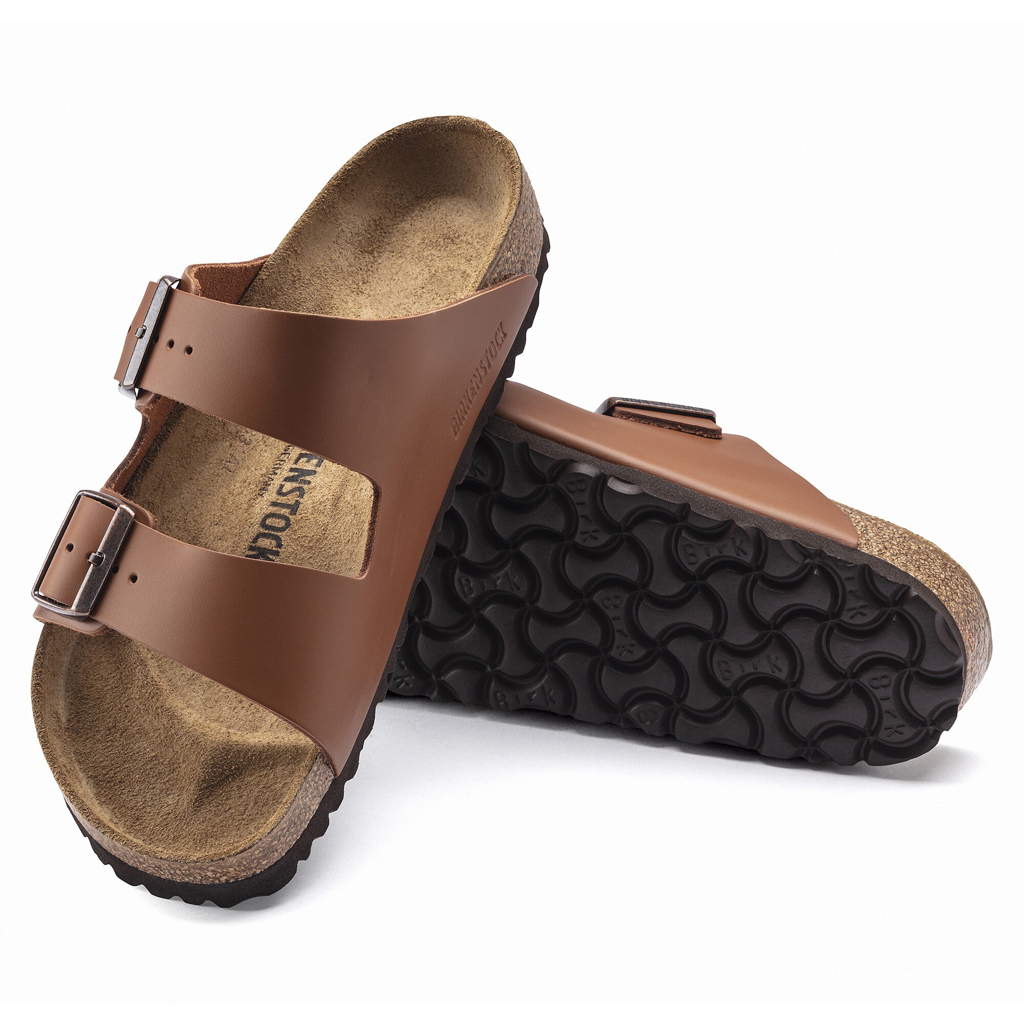 Arizona / アリゾナ ナチュラルレザー ジンジャーブラウン | BIRKENSTOCK