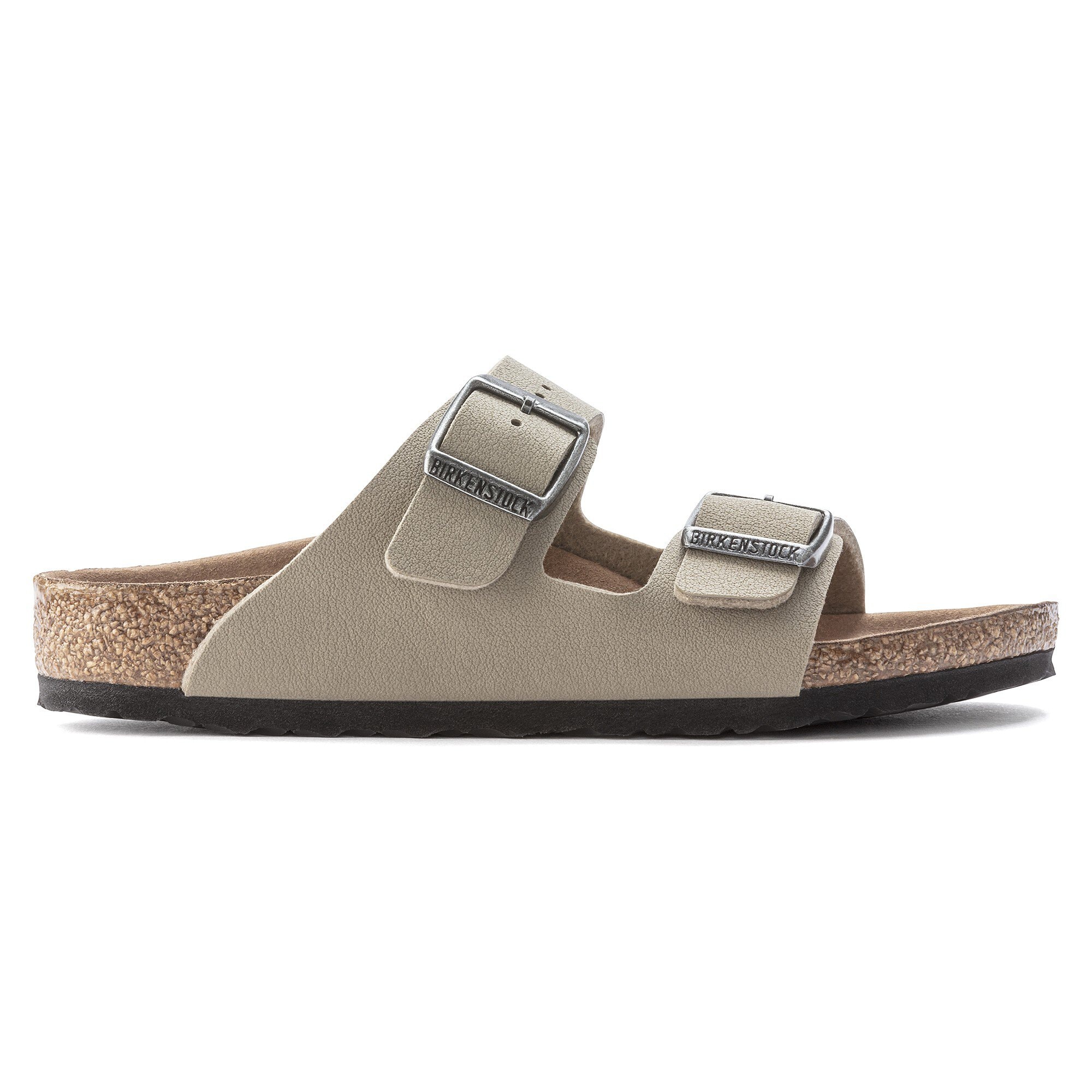 Arizona Kids Vegan Birko-Flor Birkibuc Faded Khaki | BIRKENSTOCK