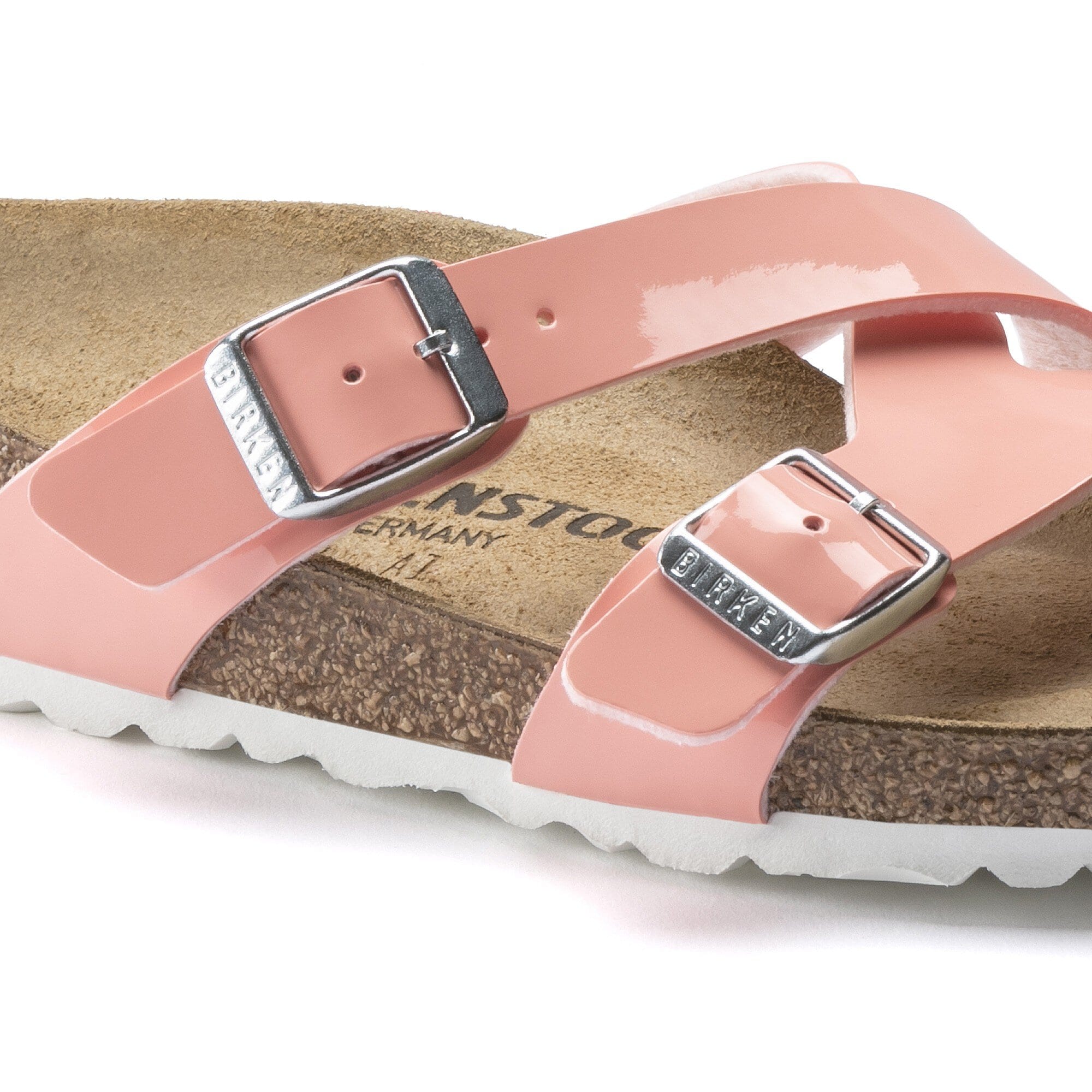 Yao Balance Birko-Flor Patent Patent Coral Peach | BIRKENSTOCK Yao Balance Birko-Flor Patent Patent Coral Peach | BIRKENSTOCK