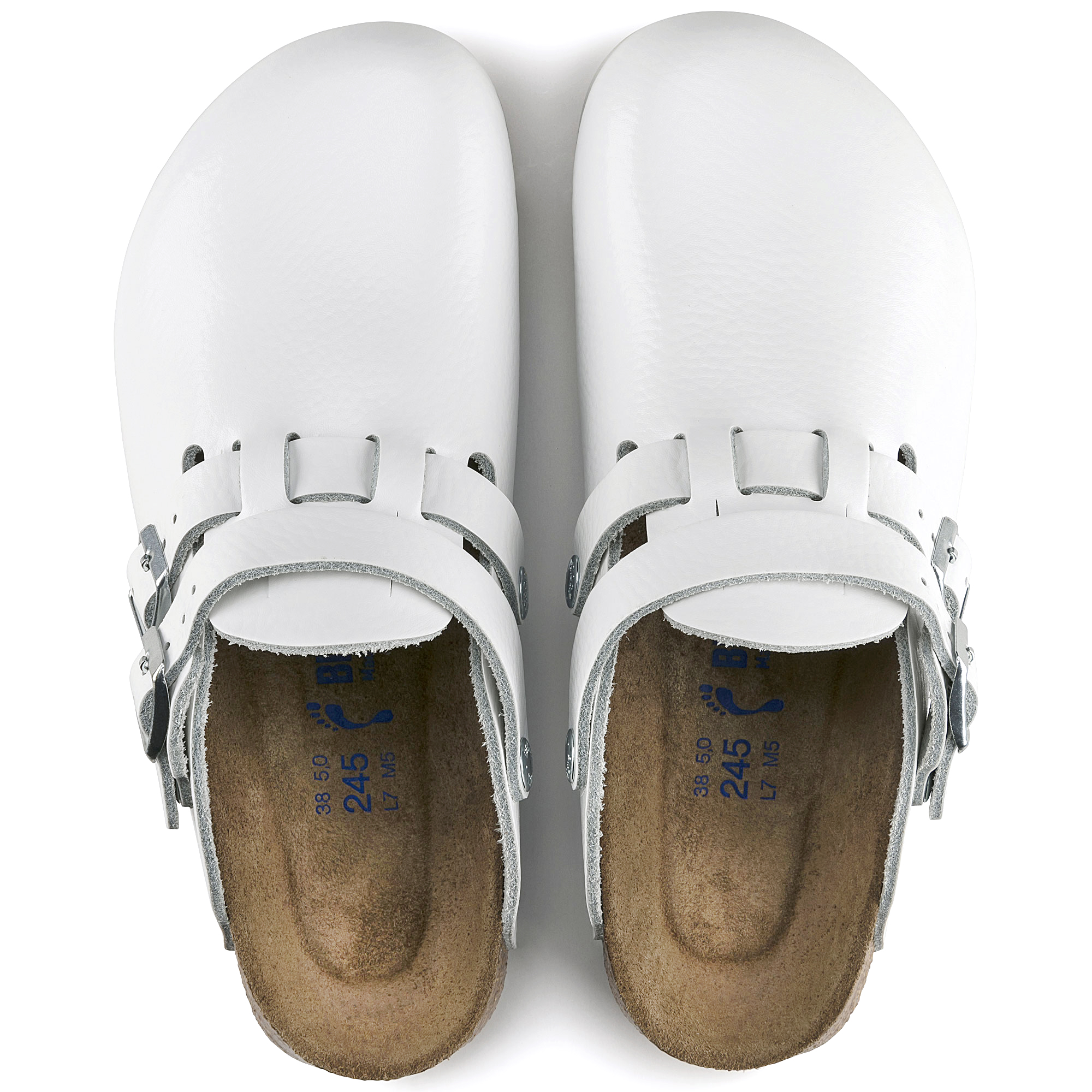 Kay SL Soft Footbed Leather White | BIRKENSTOCK