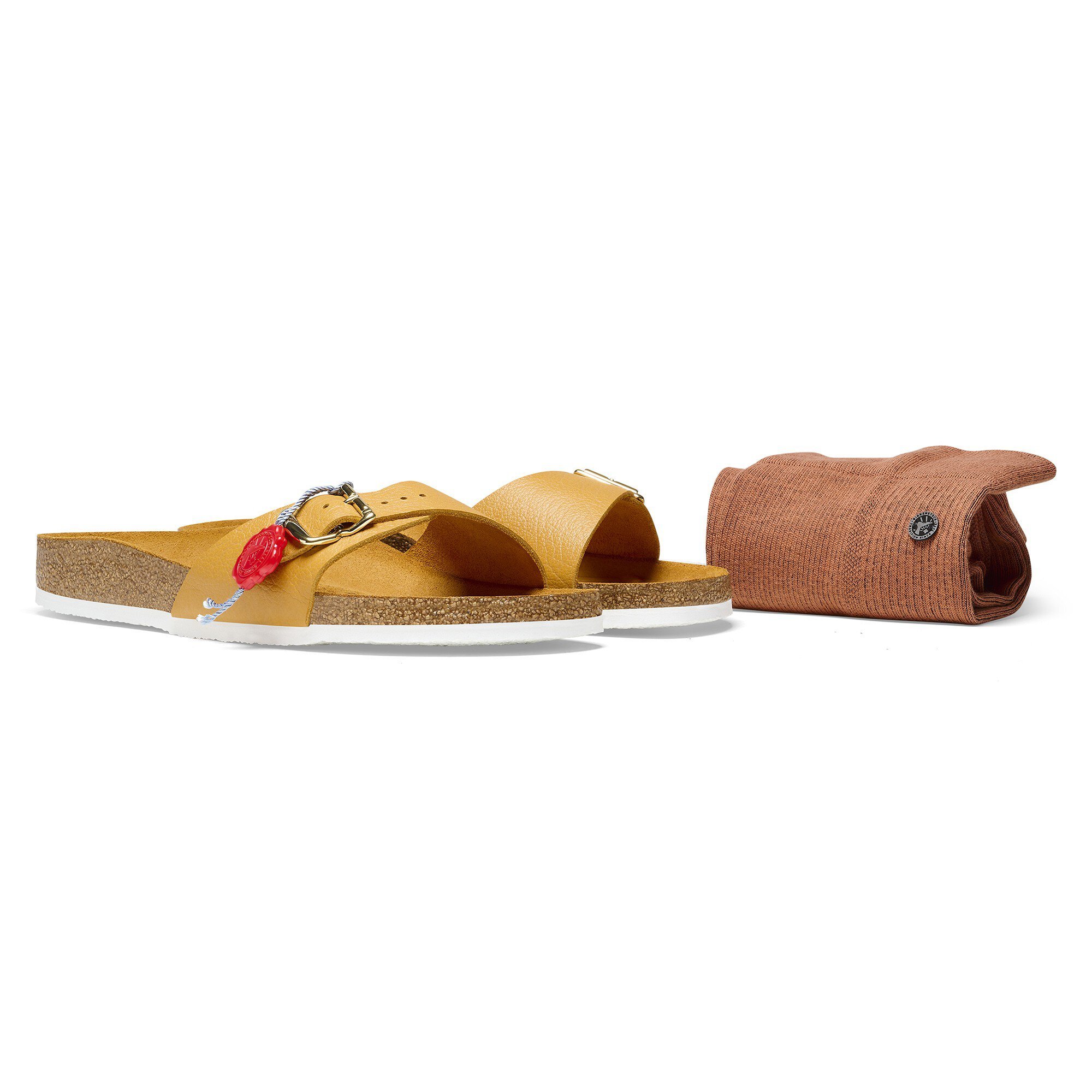 Madrid Natural Leather Brown | BIRKENSTOCK