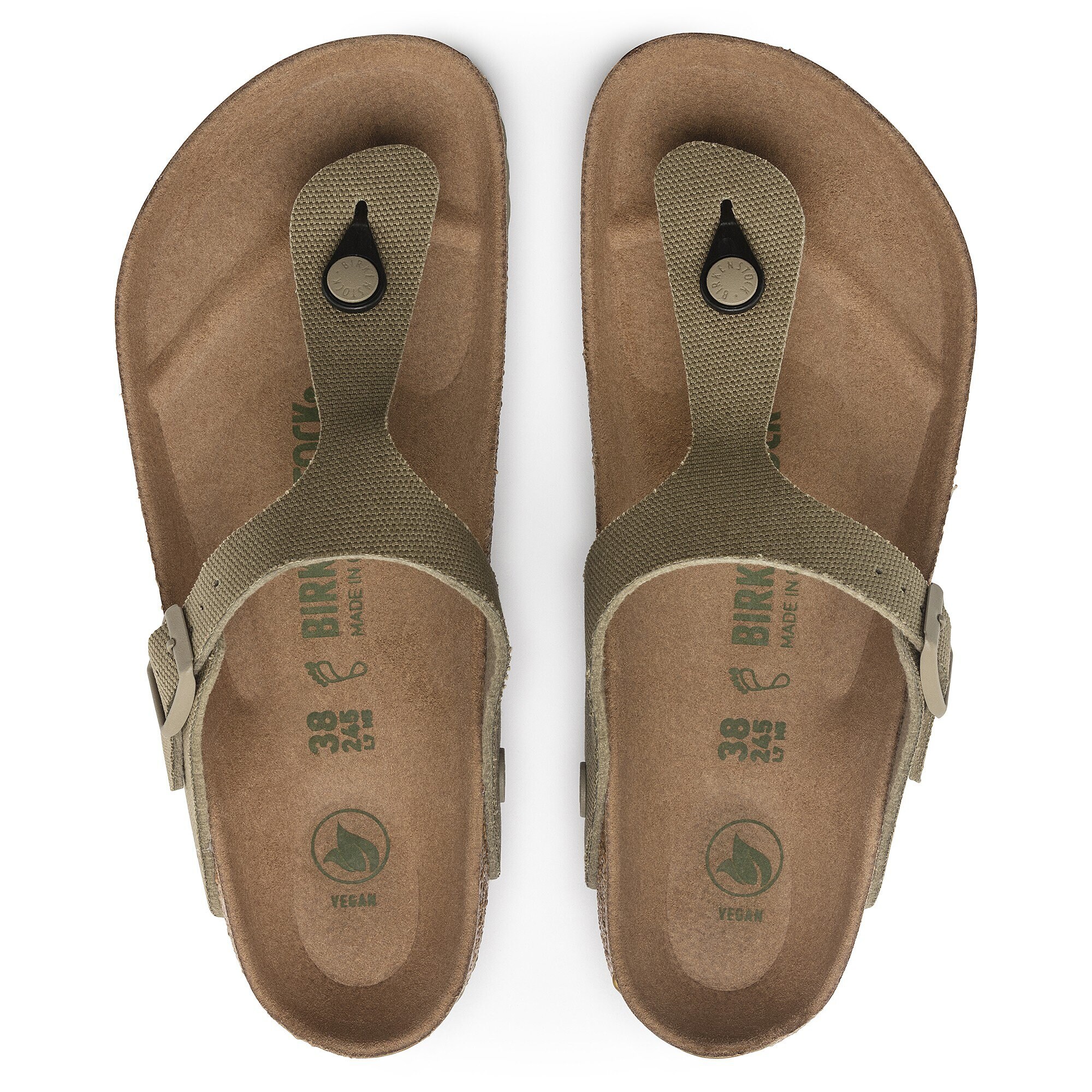 Gizeh Vegan Textile Faded Khaki | BIRKENSTOCK Gizeh Vegan Textile Faded Khaki | BIRKENSTOCK