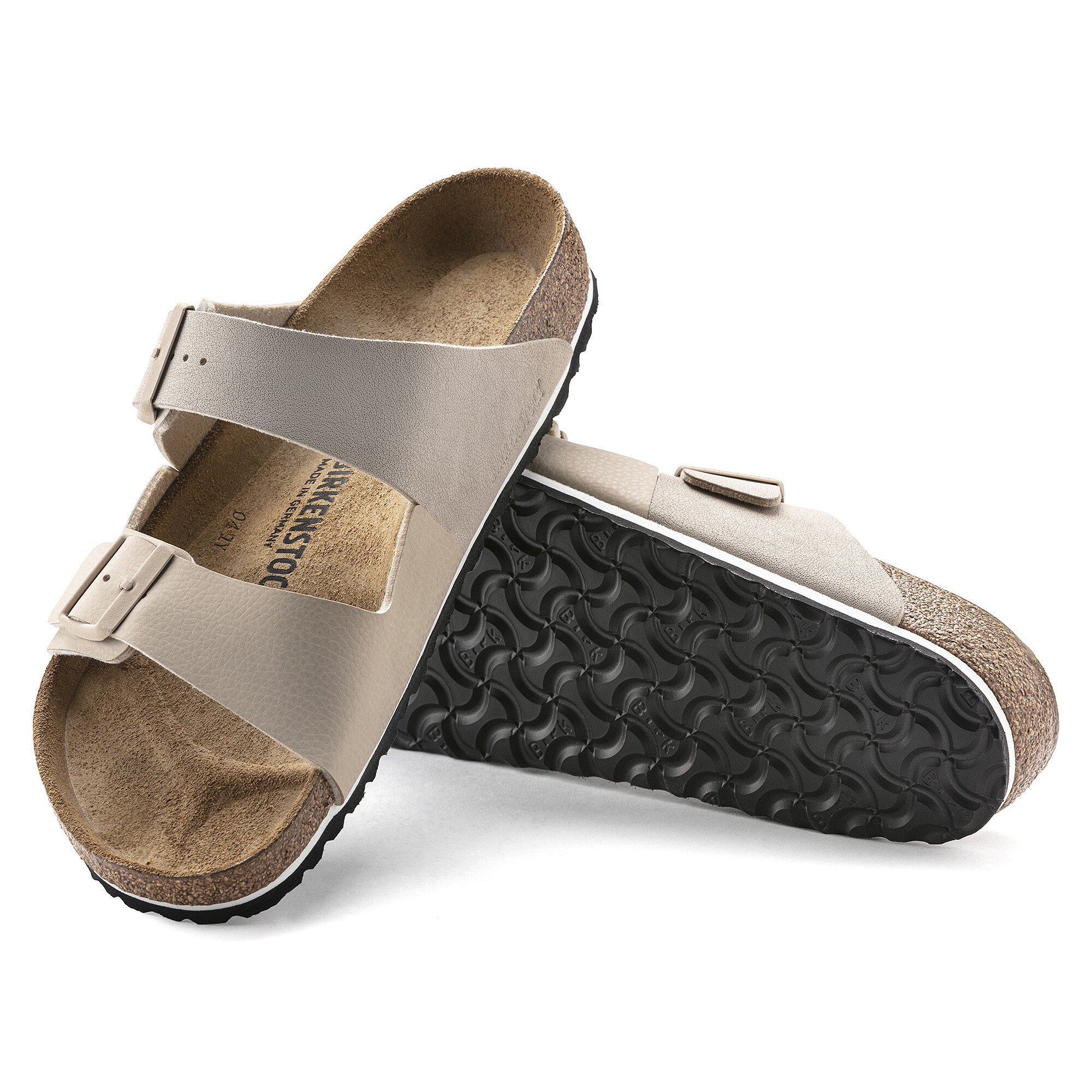Arizona Split Birko-Flor Ice/Sandcastle | BIRKENSTOCK