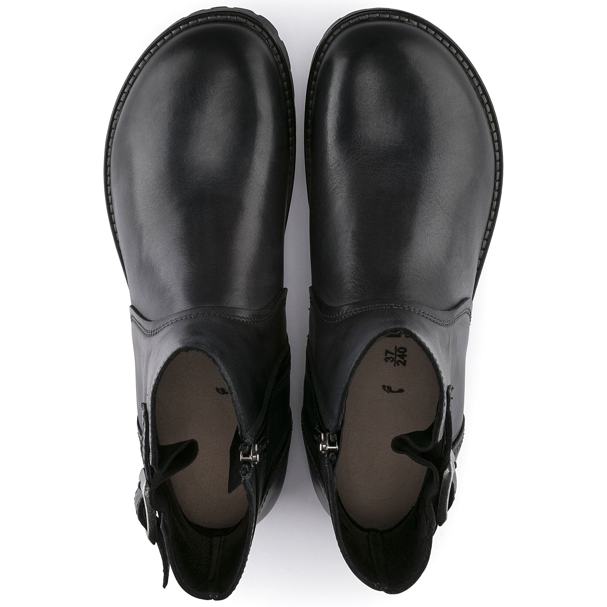 Stowe Leather Black | BIRKENSTOCK