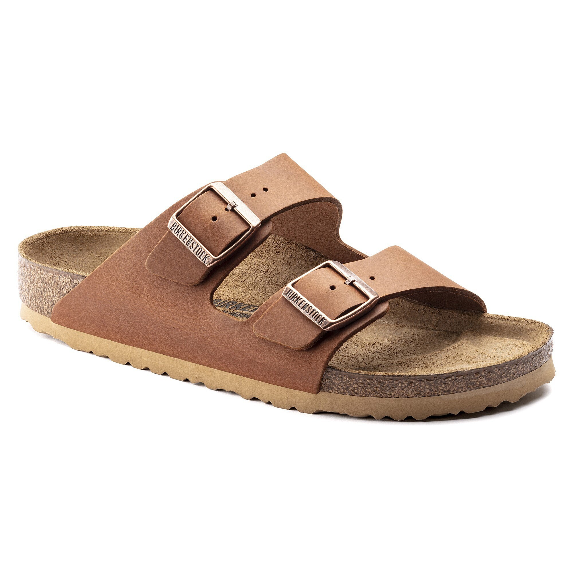 birkenstock arizona cognac