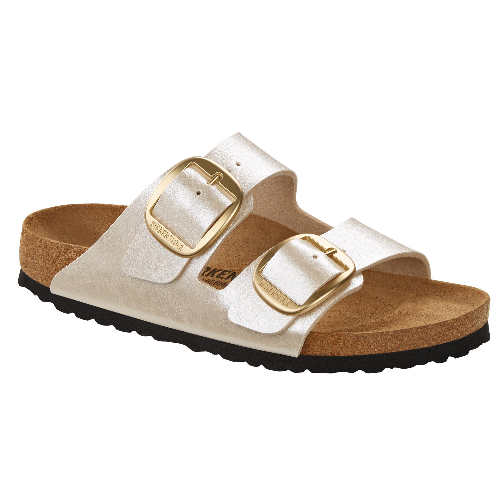 ros øjeblikkelig inden for Arizona Big Buckle Birko-Flor Graceful Pearl White | BIRKENSTOCK