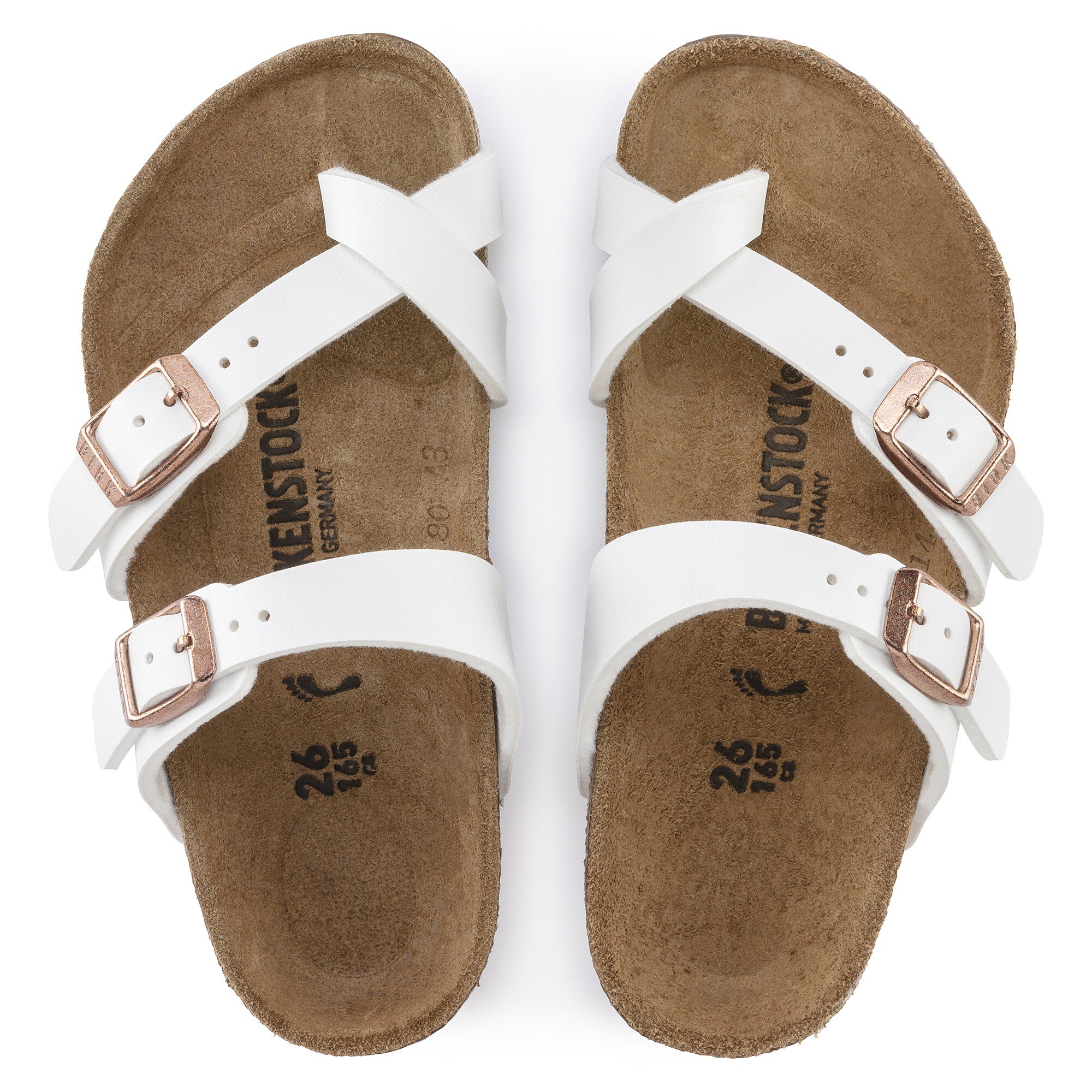 Mayari Kids Birko Flor White BIRKENSTOCK