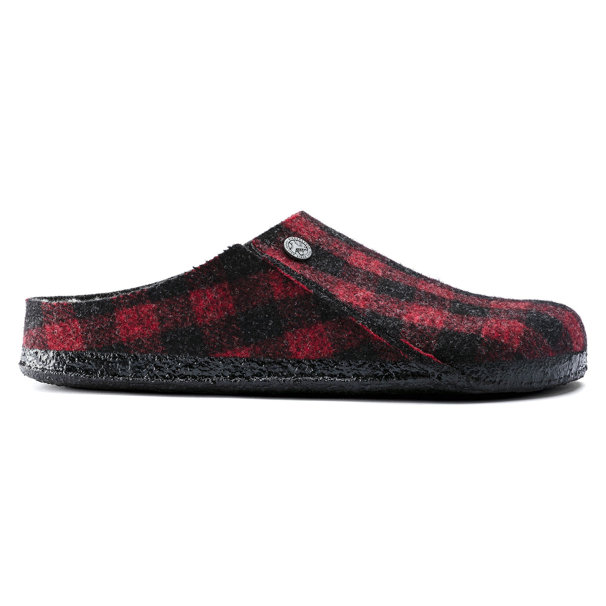 Zermatt Shearling Wool Plaid Red |