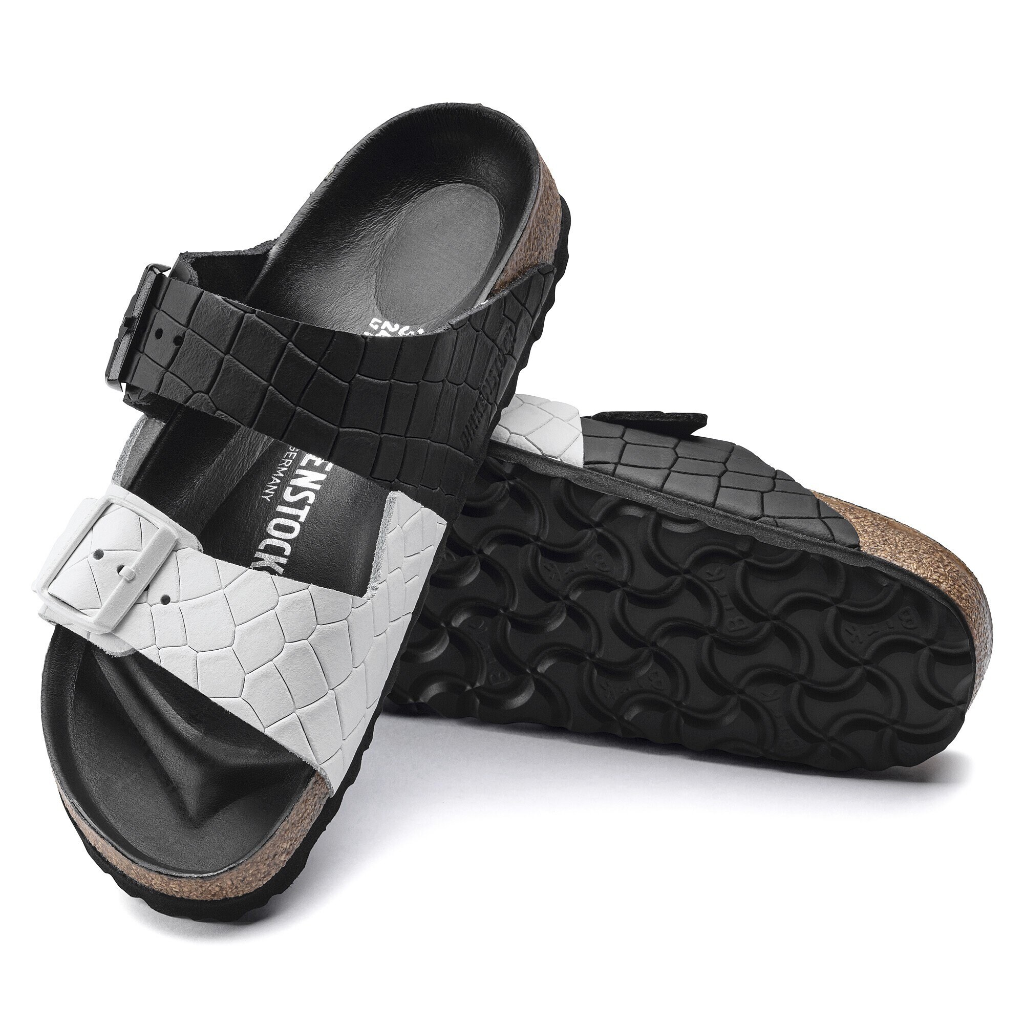 Arizona Split Natural Leather ブラック