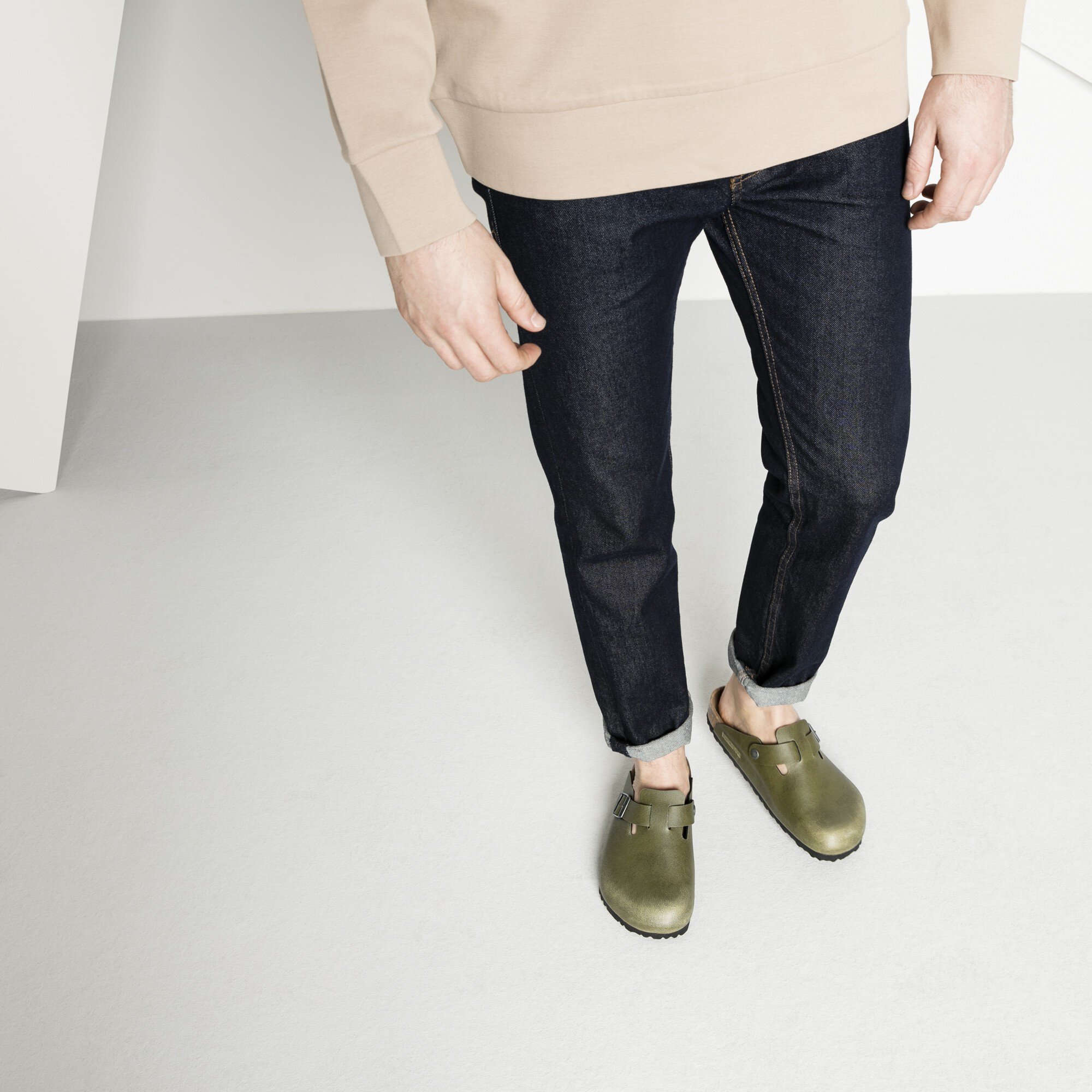 birkenstock vegan olive