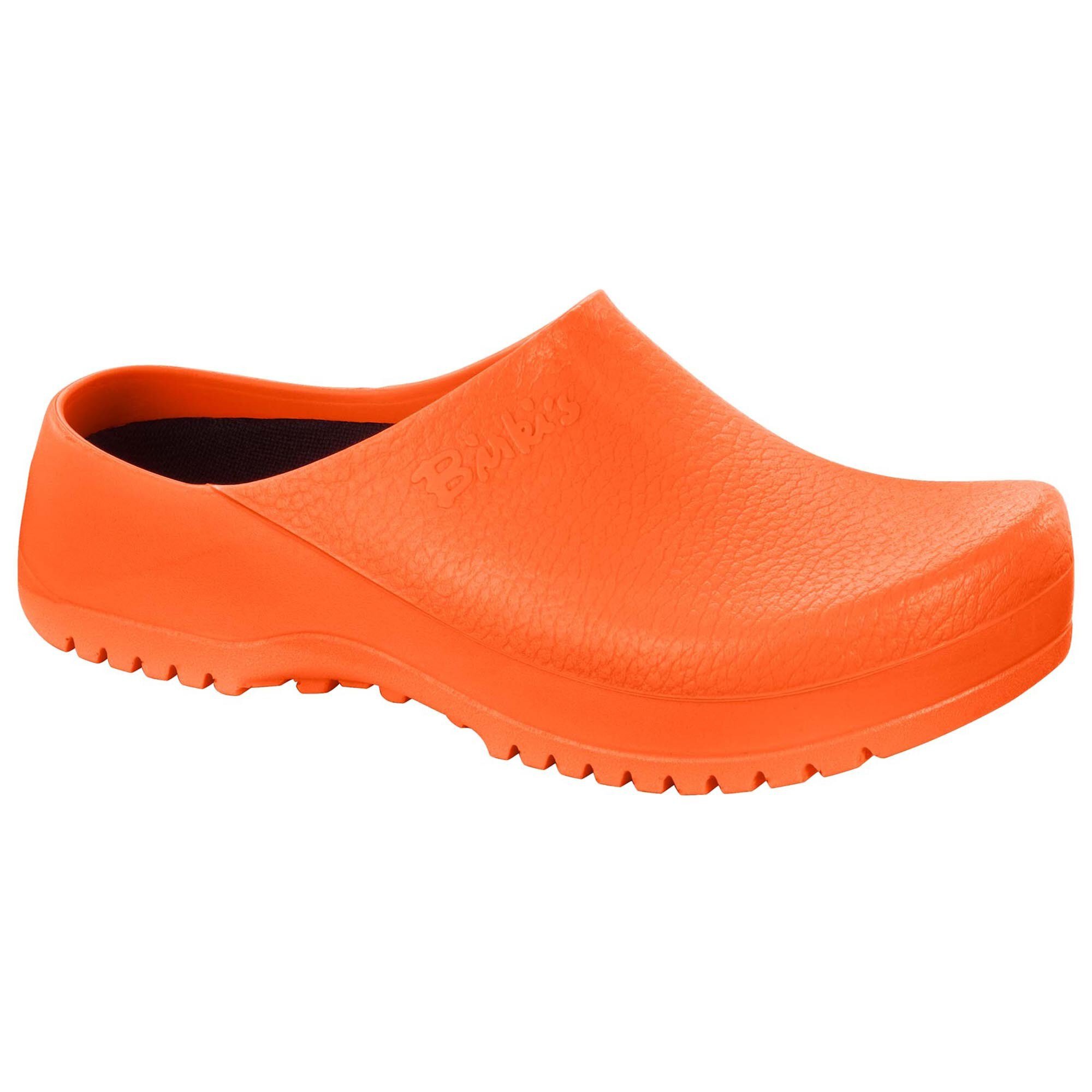 orange clogs