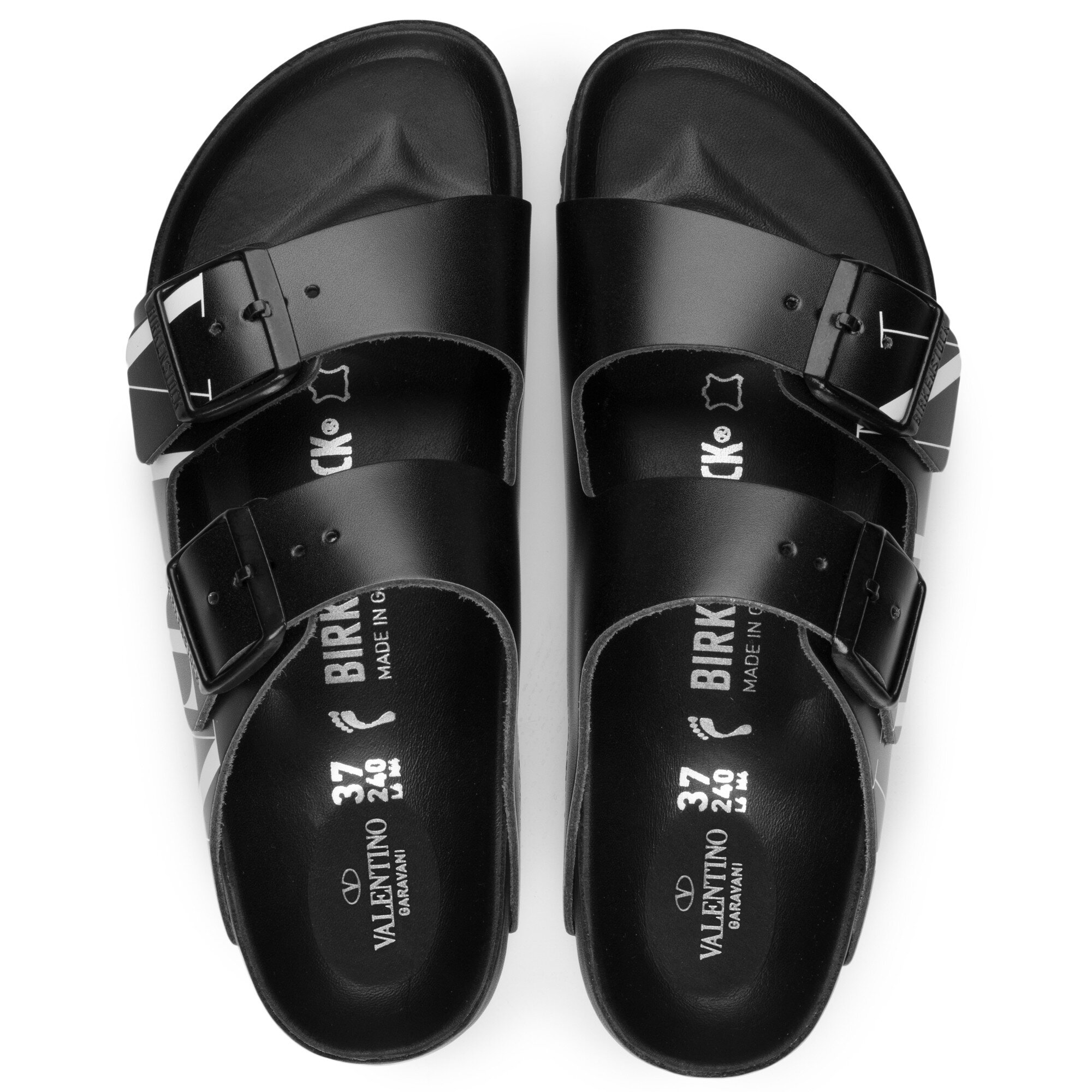 Valentino Arizona Leather VLTN Black | BIRKENSTOCK