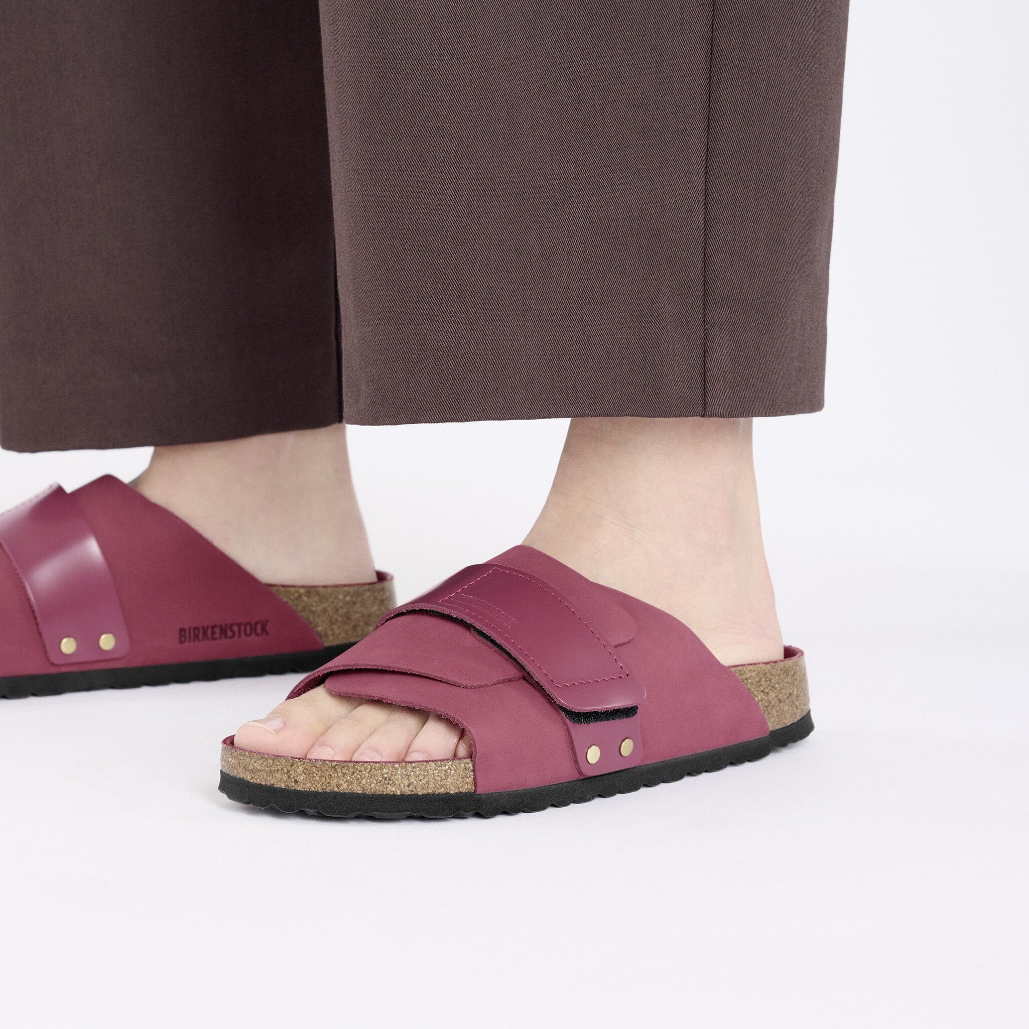 Kyoto Nubuck-Suede Leather Black | BIRKENSTOCK
