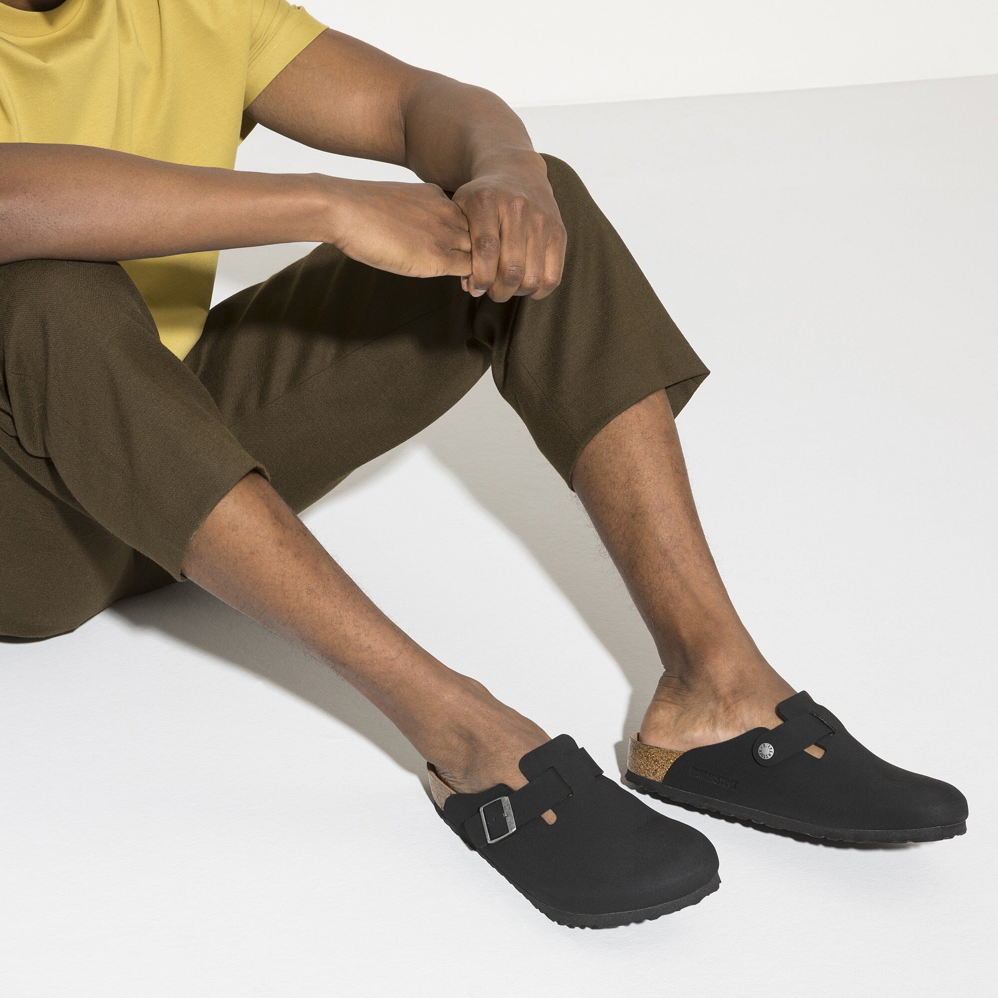 Boston Vegan Birkibuc Black | BIRKENSTOCK