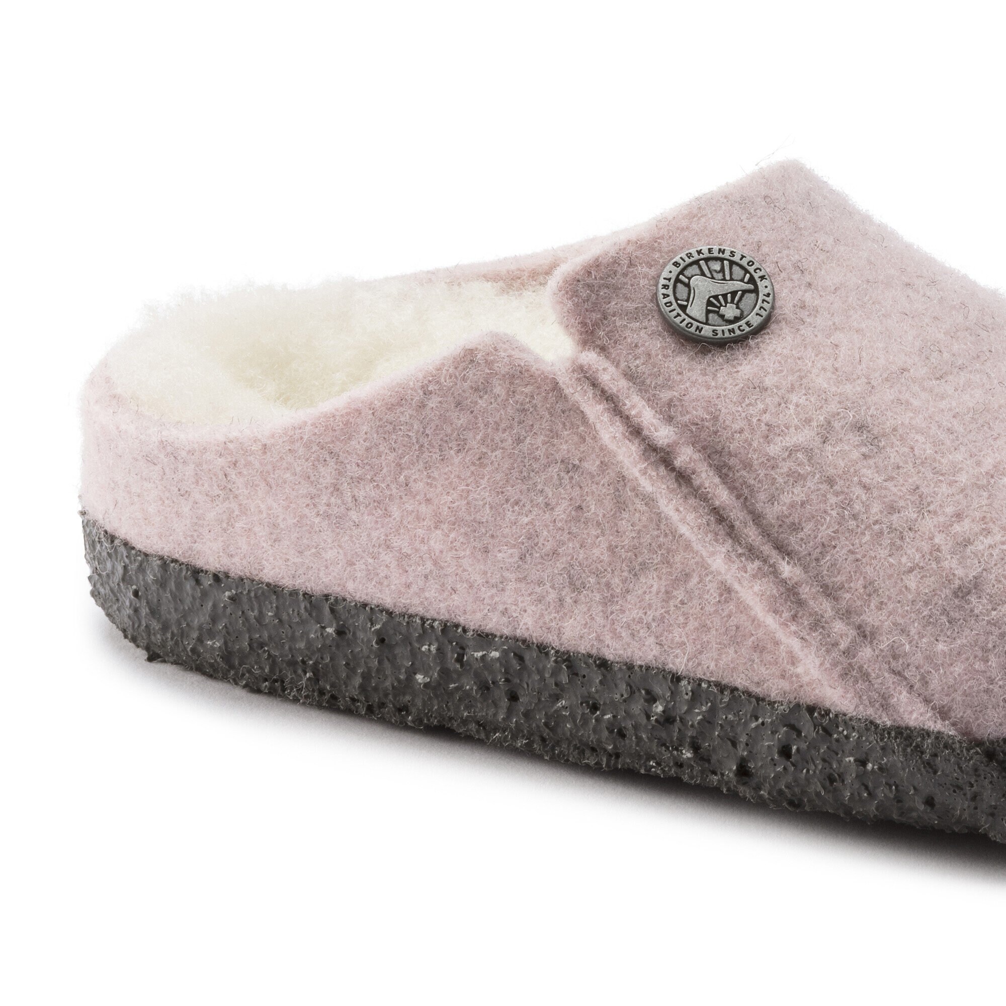 Zermatt Kids Shearling Wool Felt Soft Pink | BIRKENSTOCK