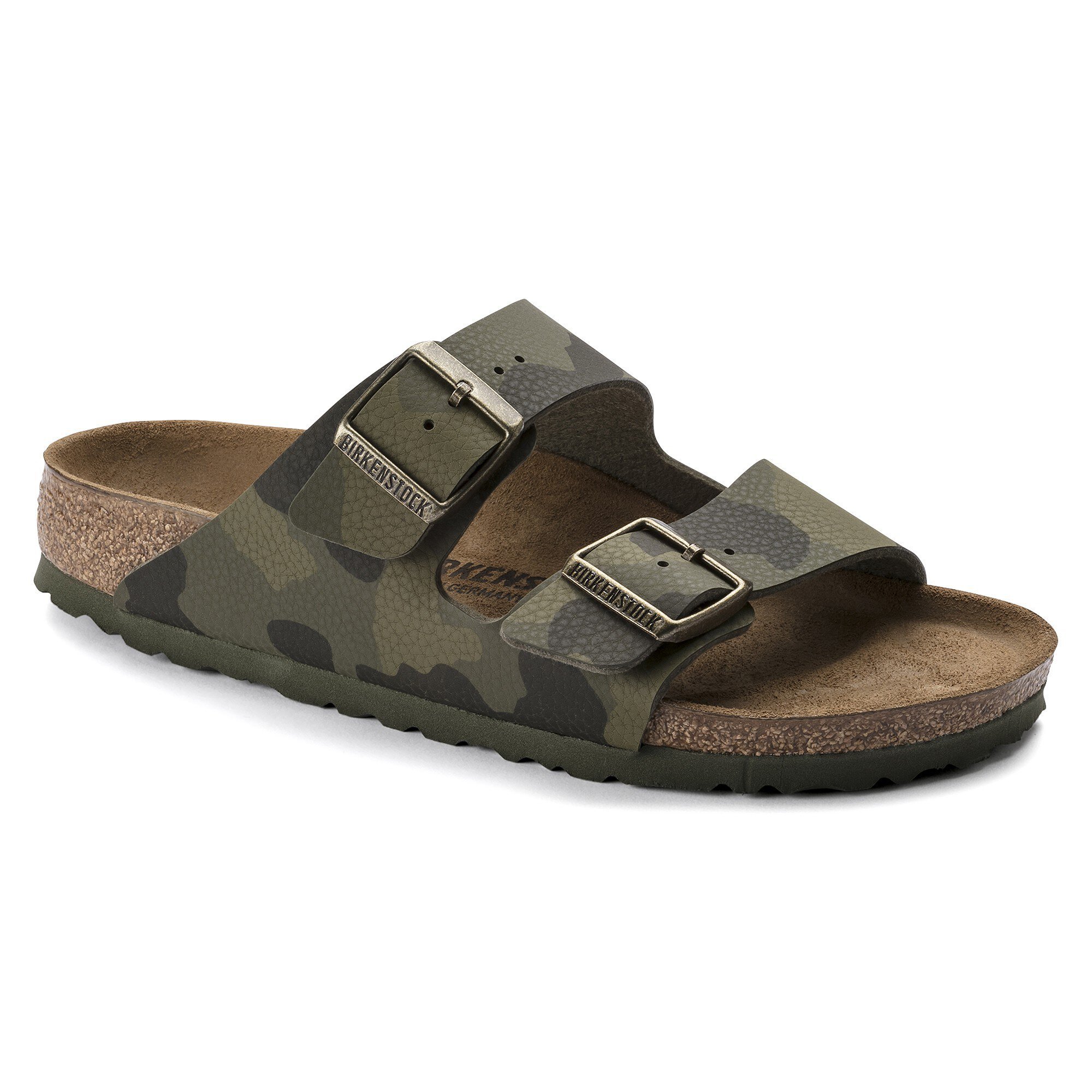 aanbidden ten tweede Perth Arizona Birko-Flor Desert Soil Camouflage Green | BIRKENSTOCK