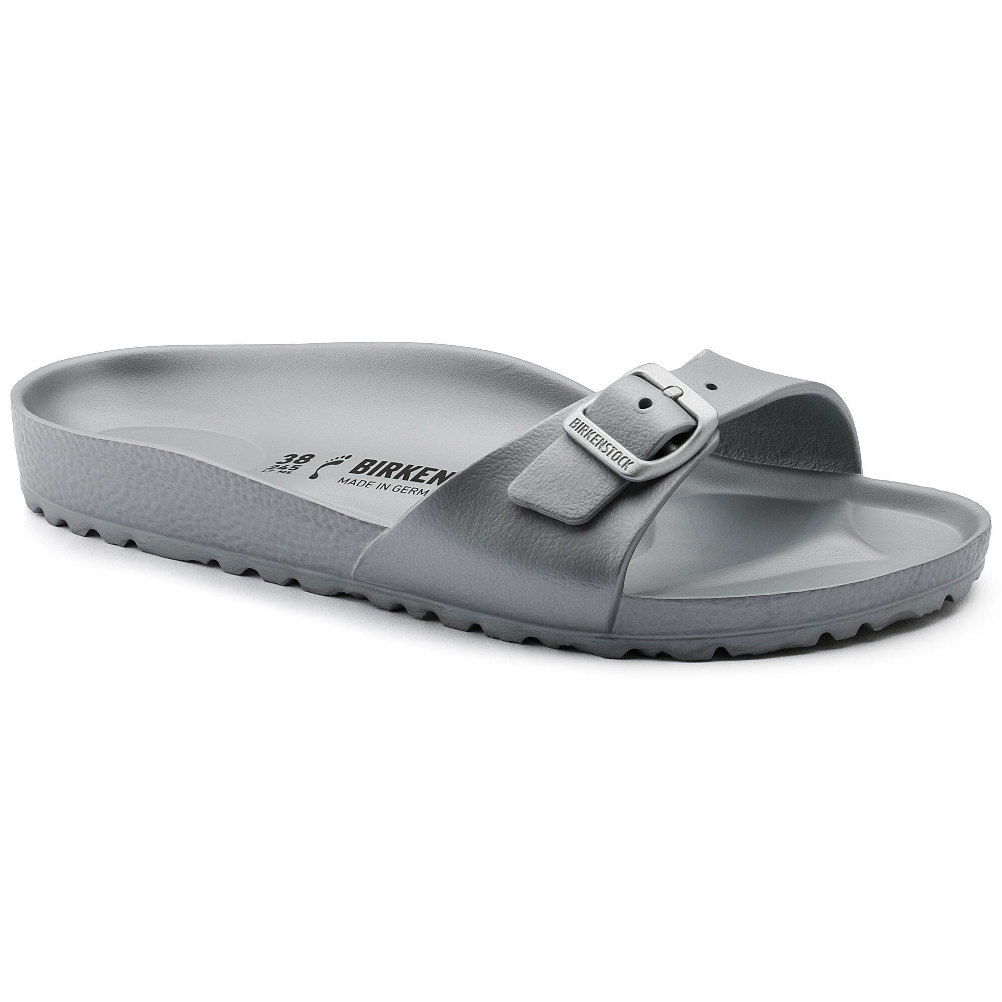 silver eva birkenstocks