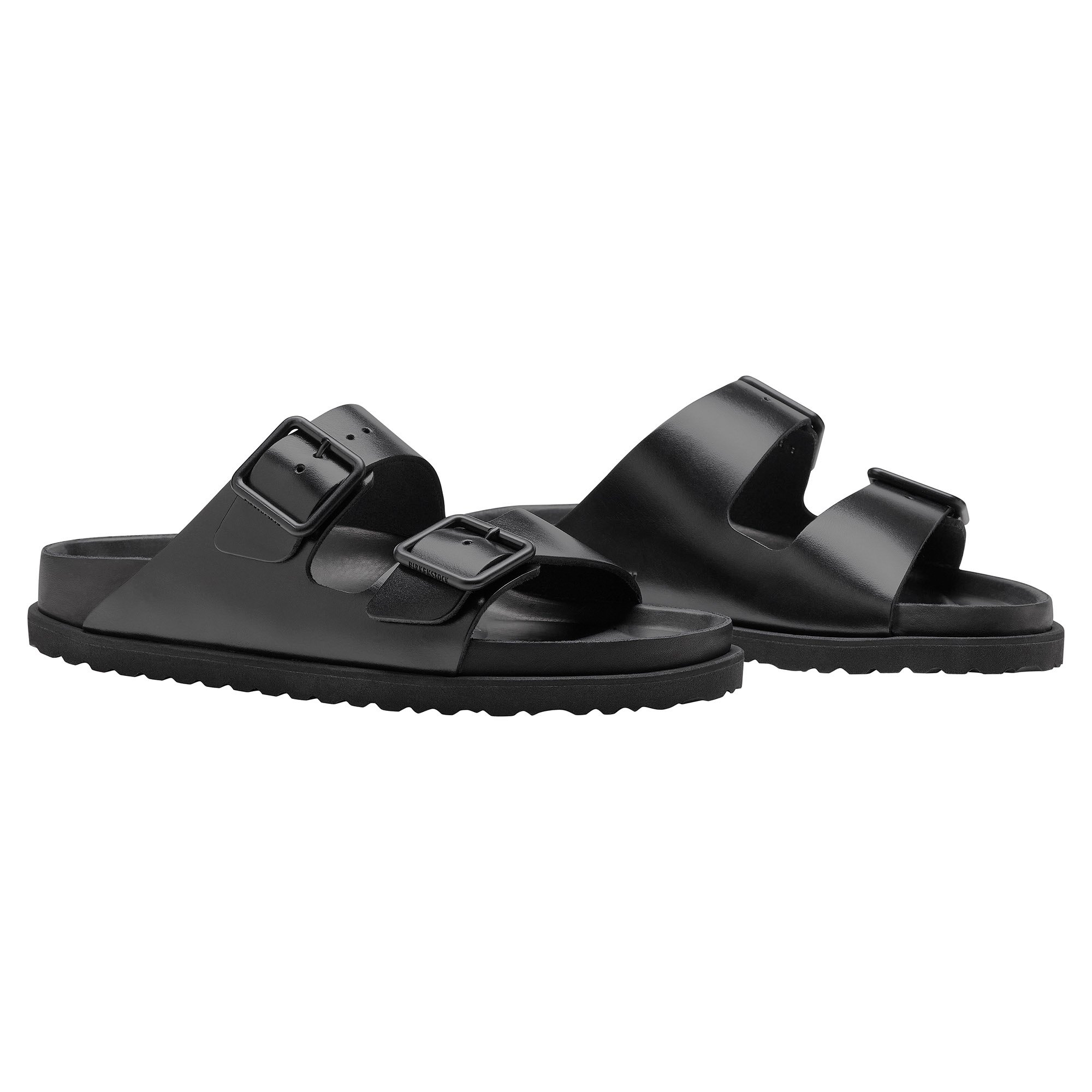 Birkenstock leather black on sale