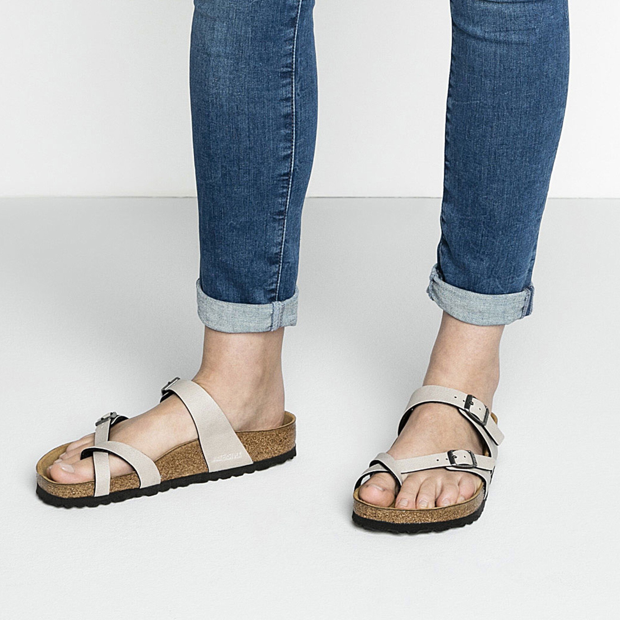 birkenstock mayari sandal stone