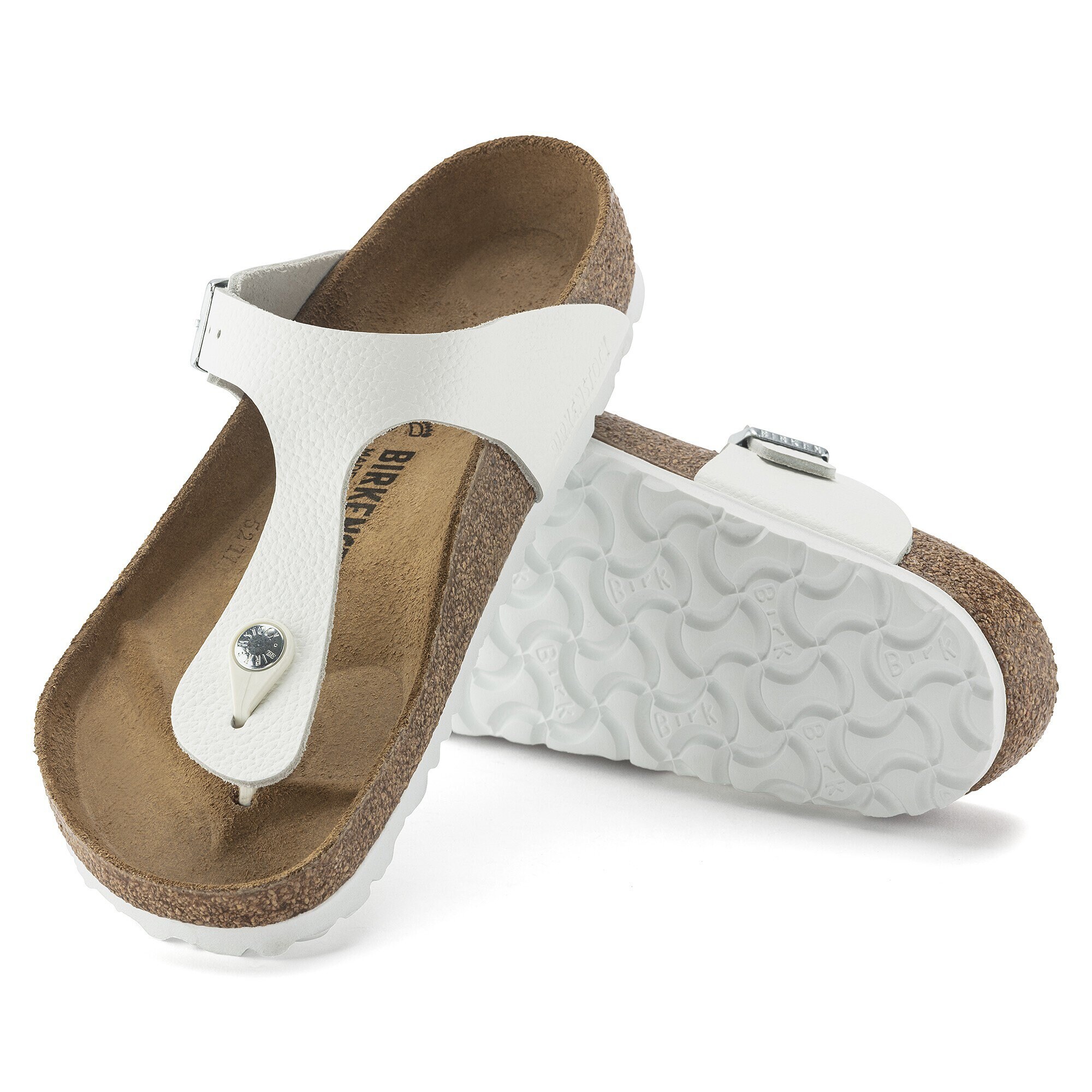 Birkenstock gizeh off white on sale
