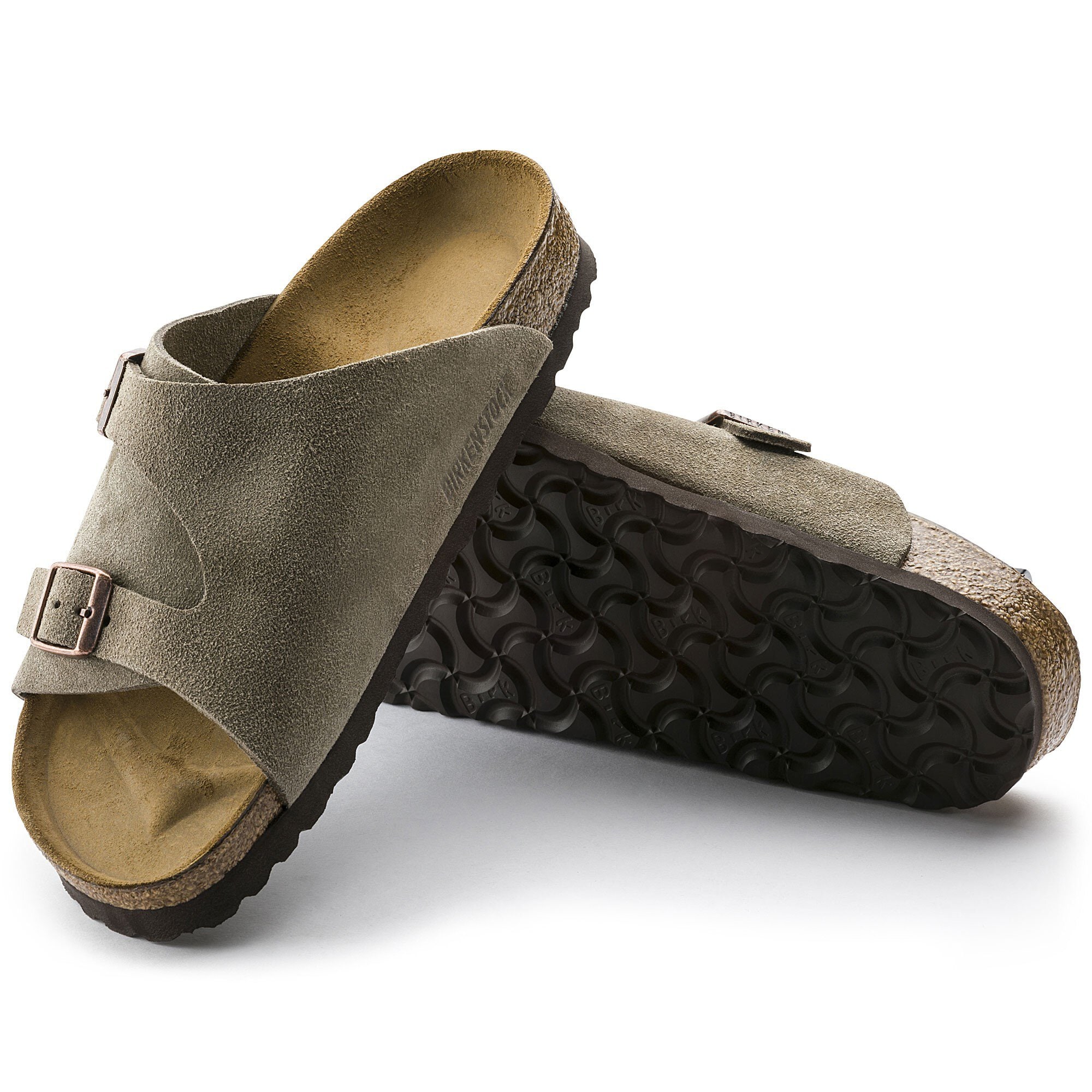 Zürich Suede Leather Taupe | BIRKENSTOCK