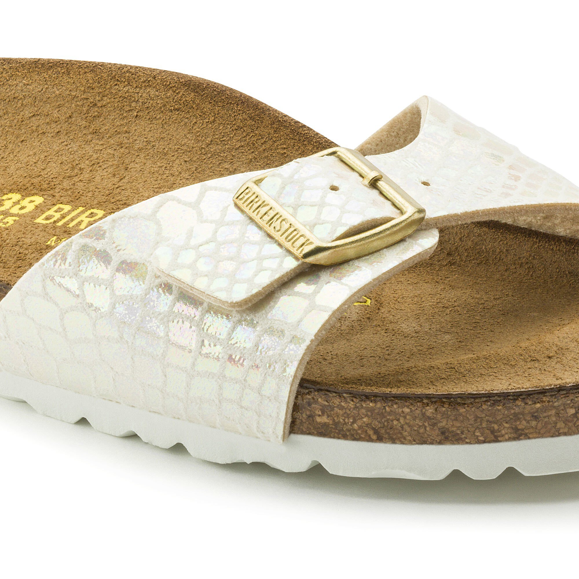 snake print birkenstocks