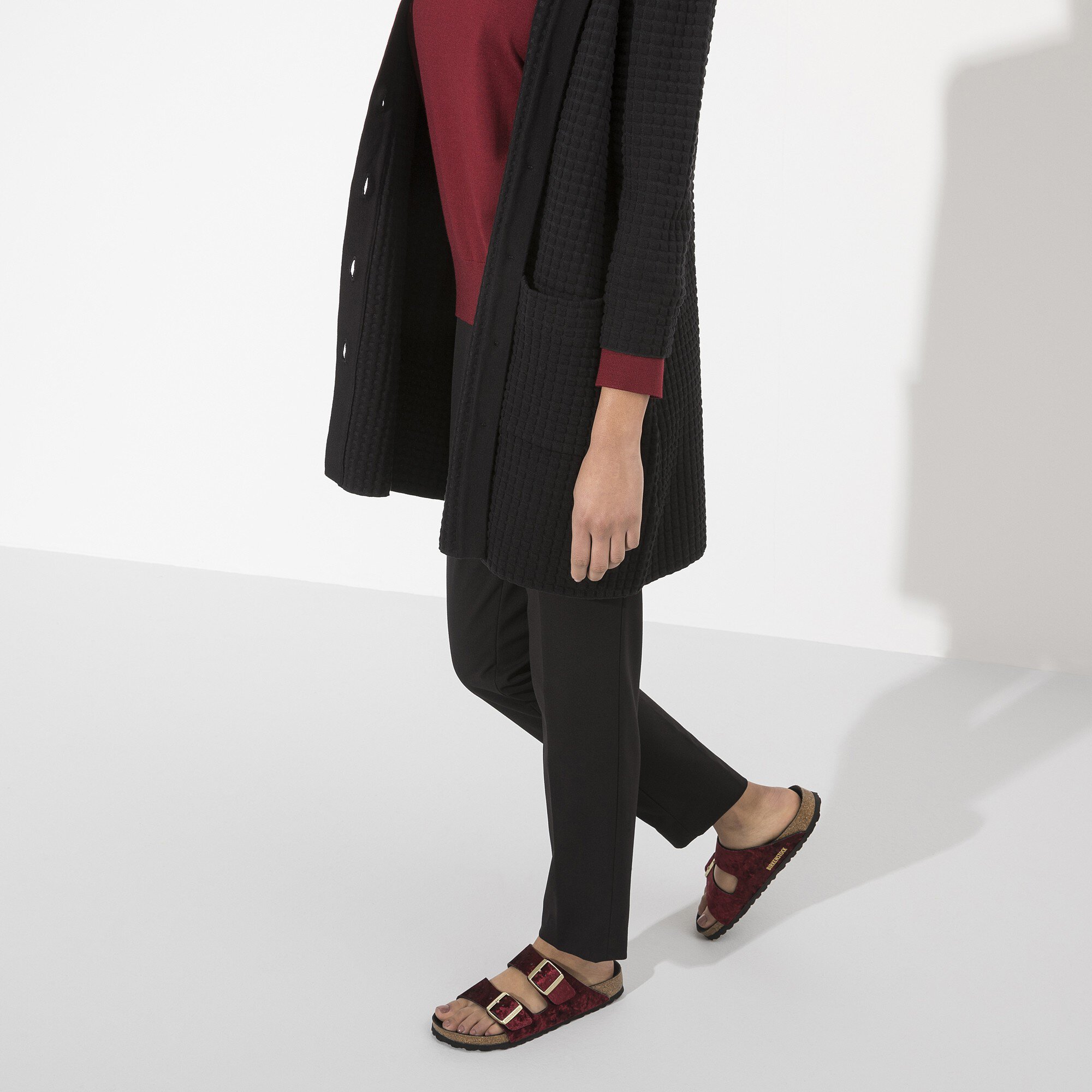 arizona velvet birkenstock