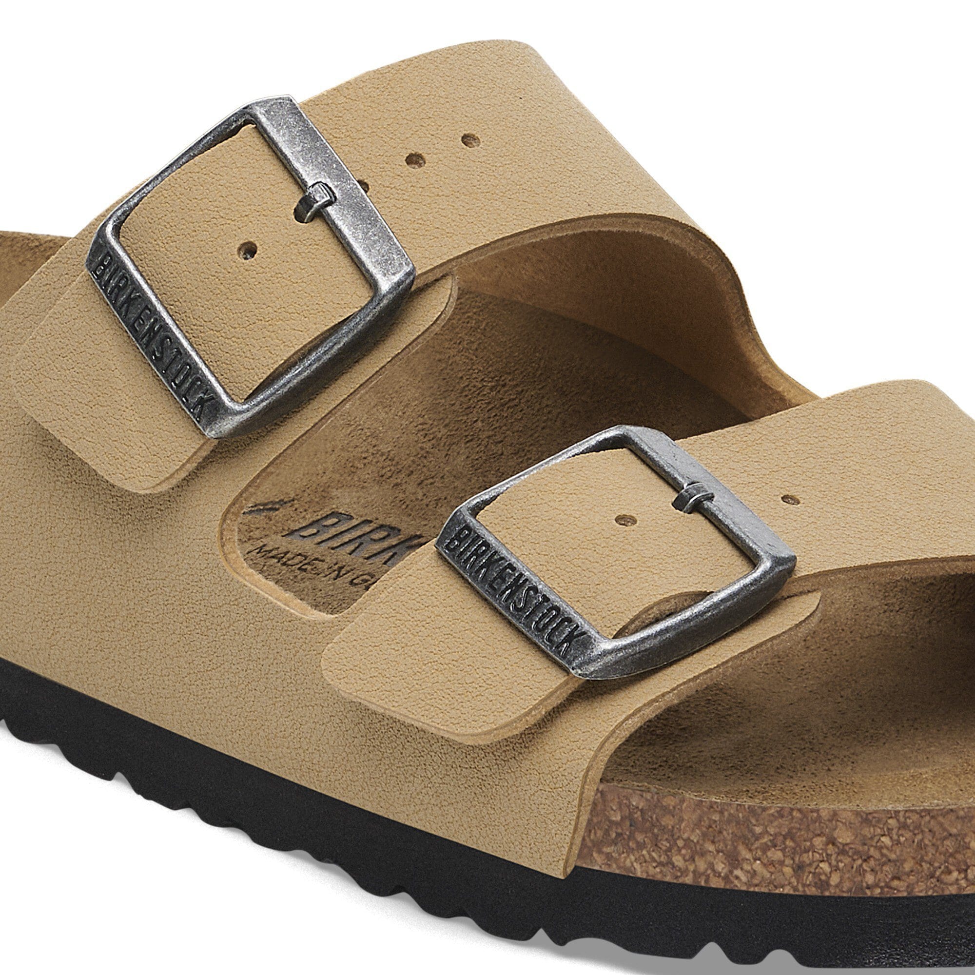 Arizona BirkoFlor Birkibuc Latte Cream BIRKENSTOCK