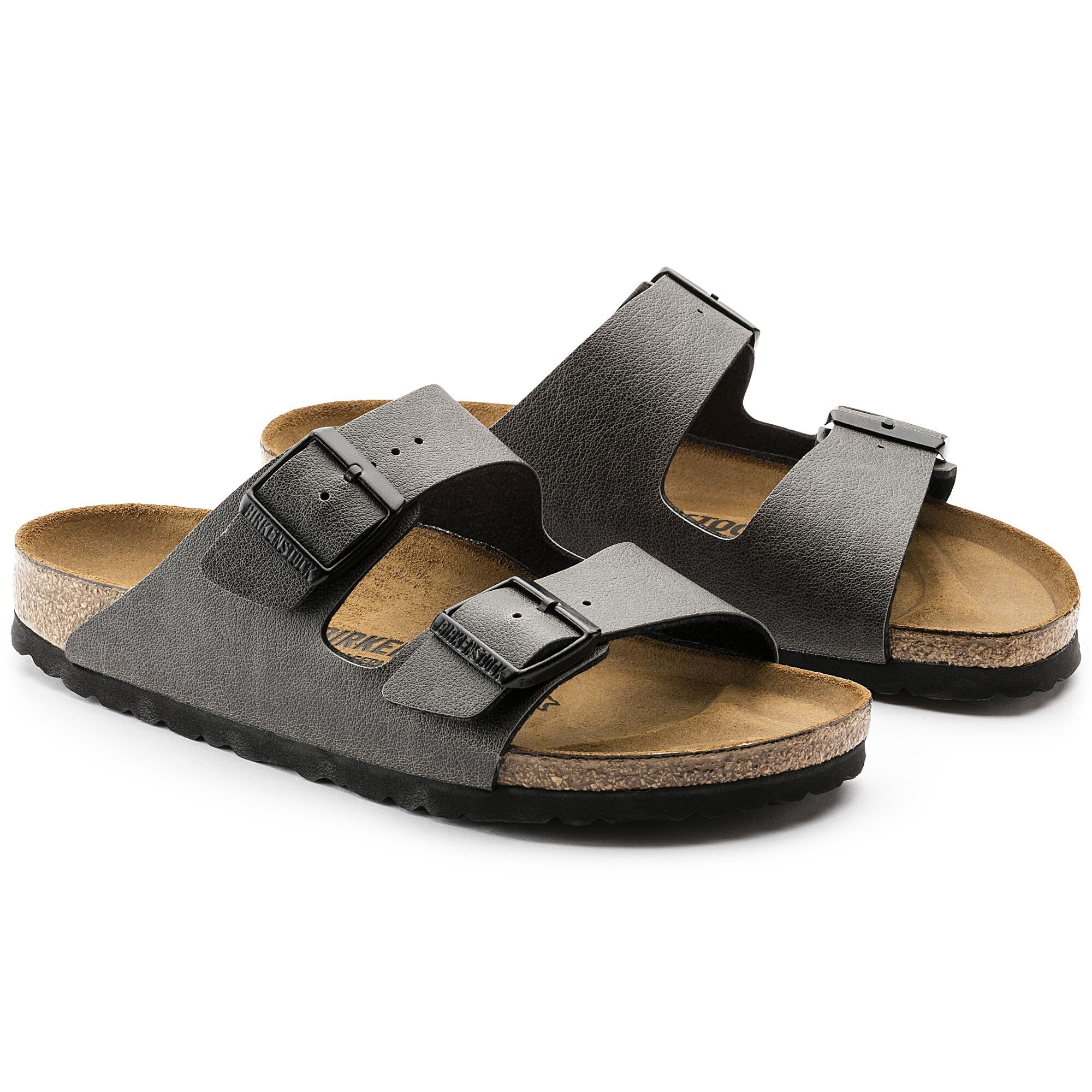 lukker tale metodologi Arizona Birko-Flor Pull Up Anthracite | BIRKENSTOCK