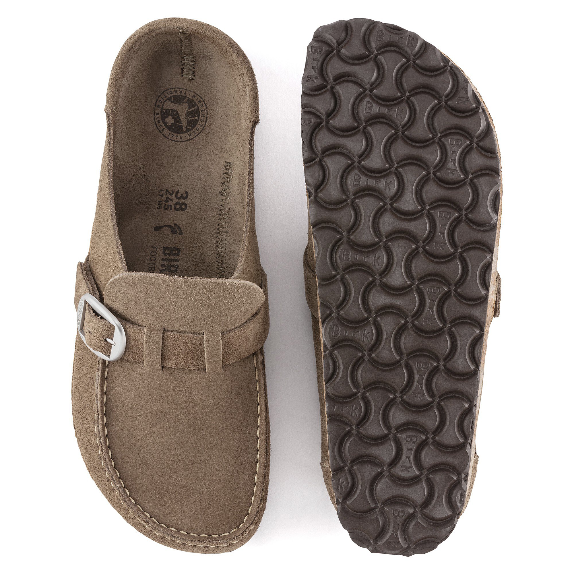 Buckley suede cheap leather birkenstock