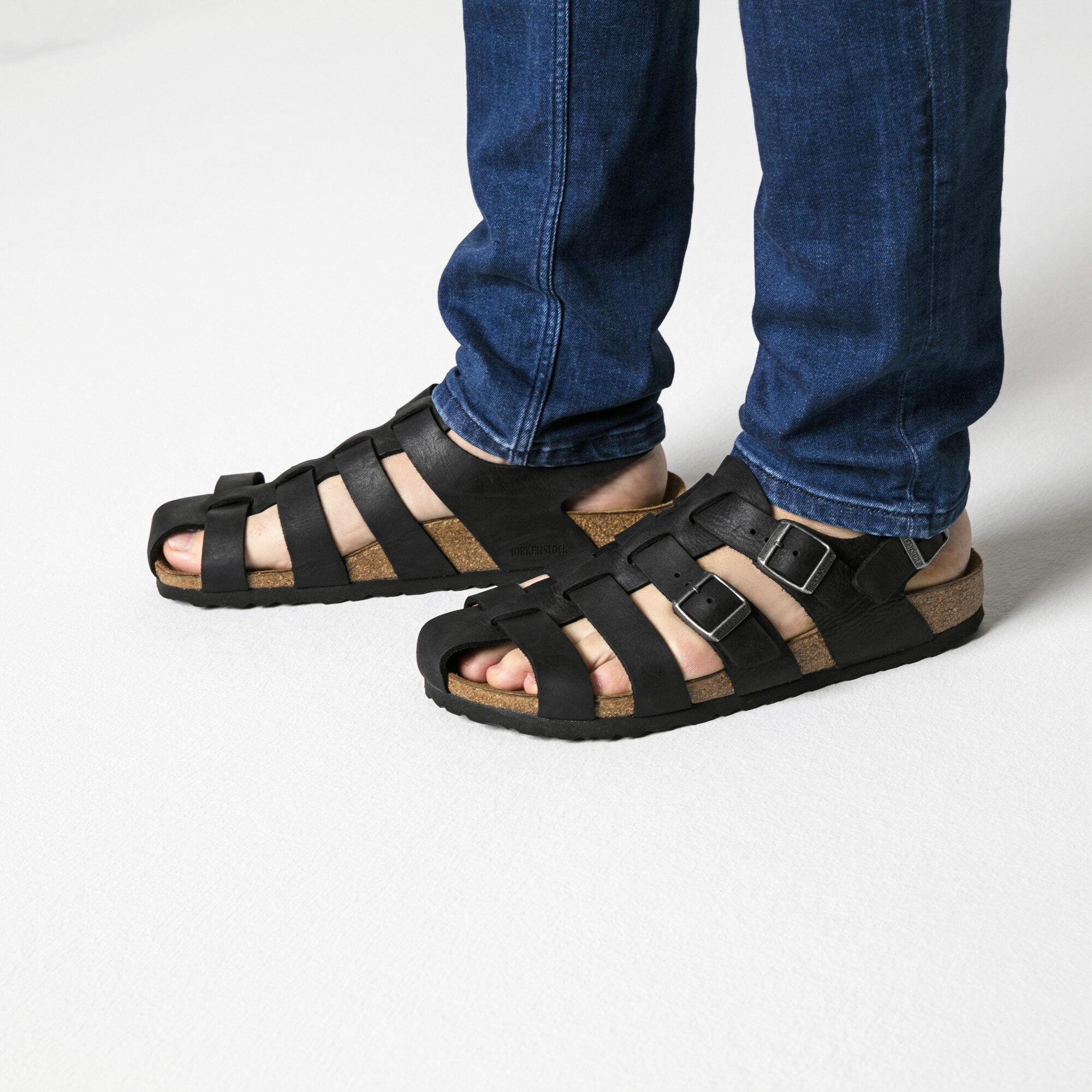 black birkenstocks mens