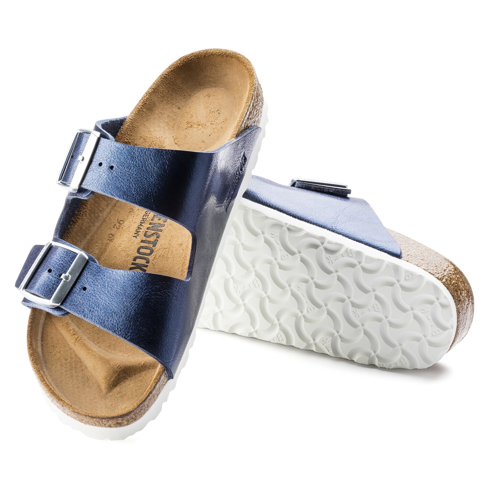 birkenstock graceful silver