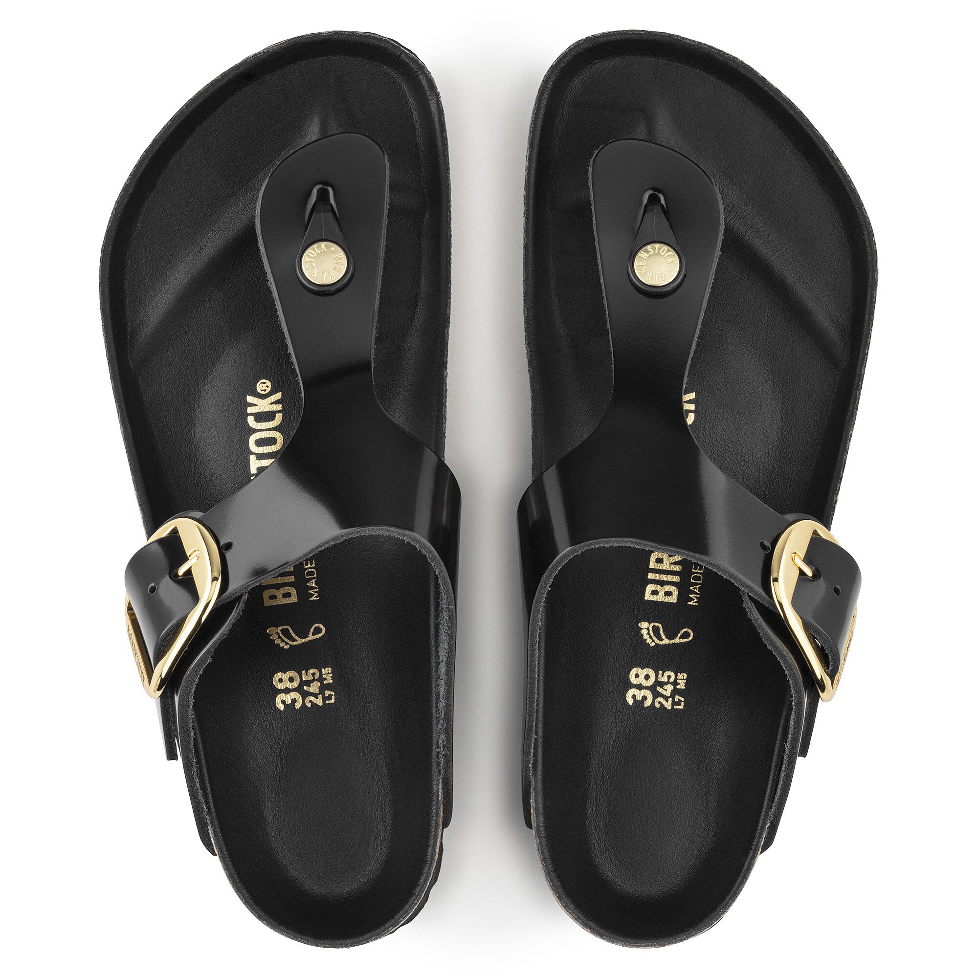 Gizeh Big Buckle / ギゼ ビッグバックル スムースレザー