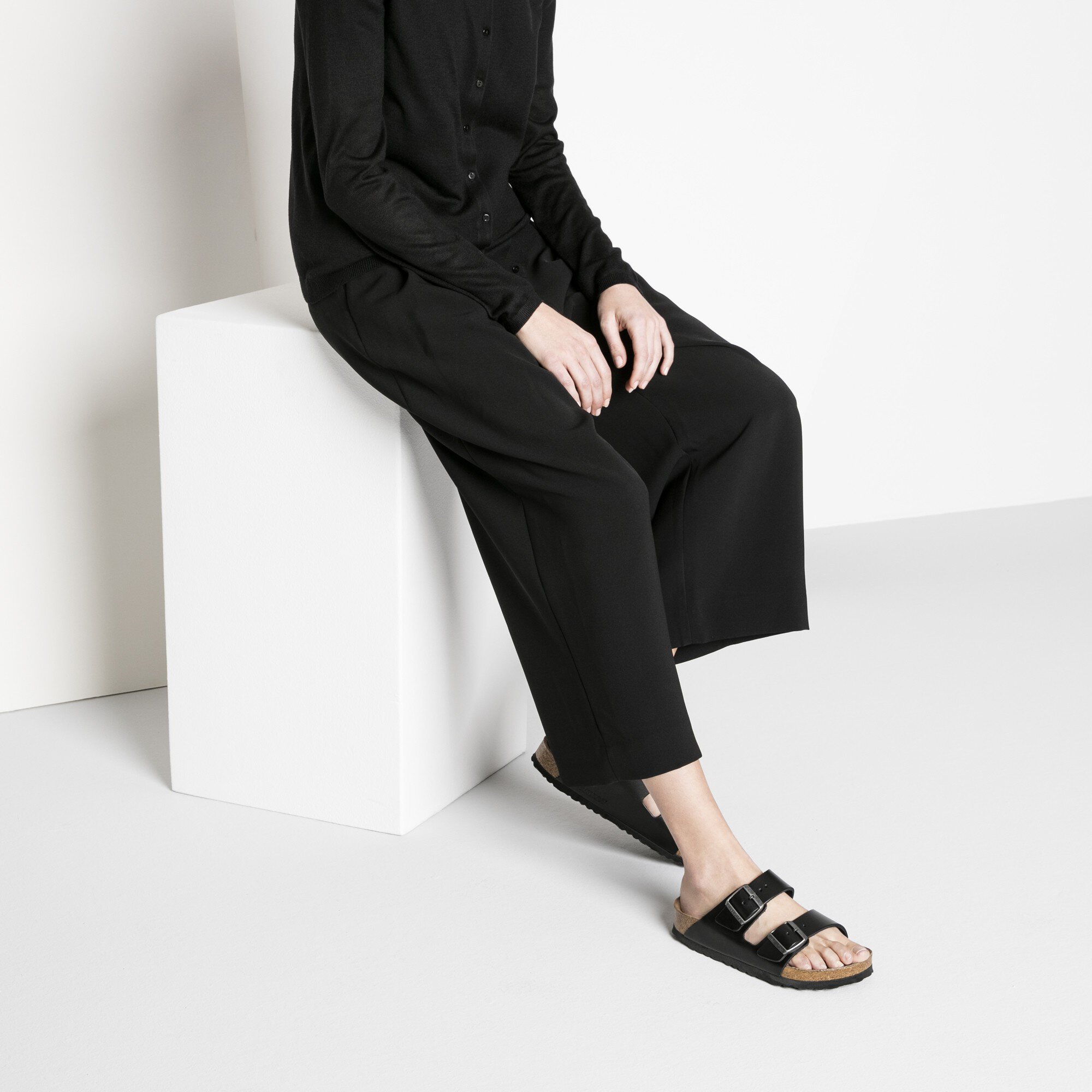 birkenstock arizona amalfi black